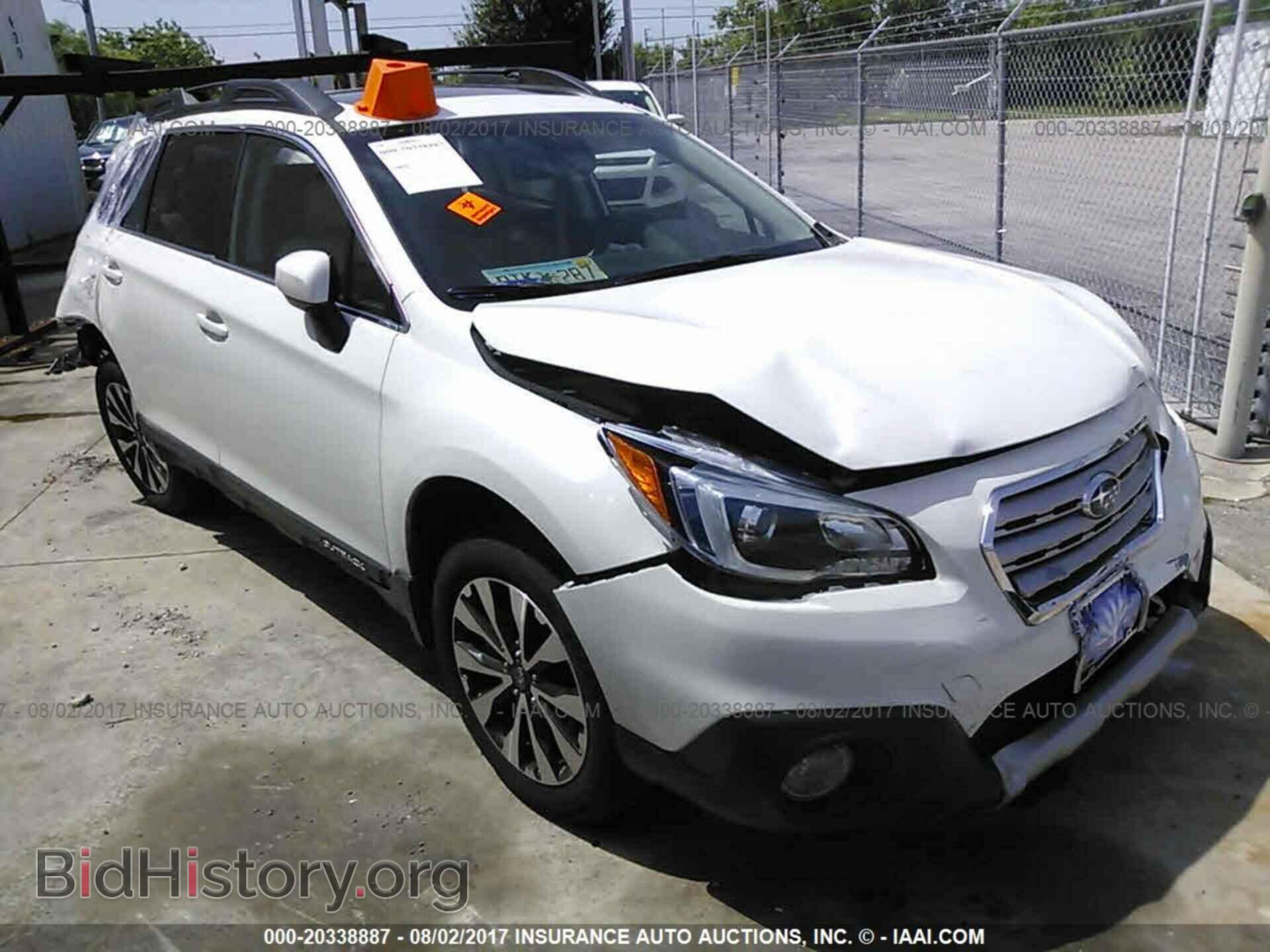 Фотография 4S4BSBNC3G3339583 - Subaru Outback 2016
