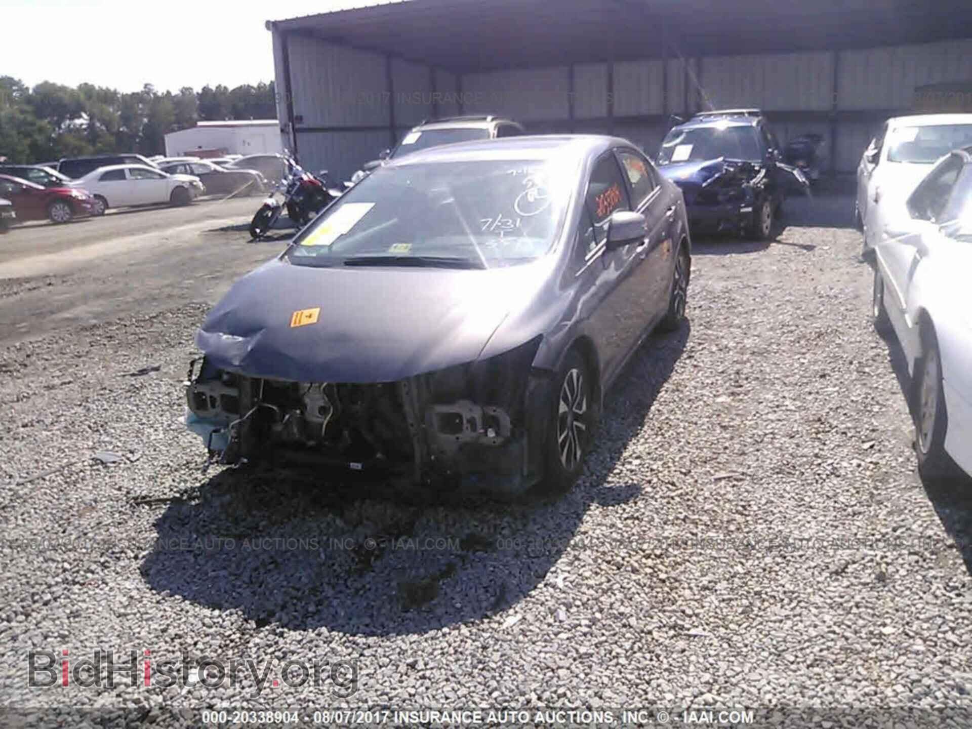 2013 Honda Civic - VIN: 19XFB2F85DE035739 - Фото 2