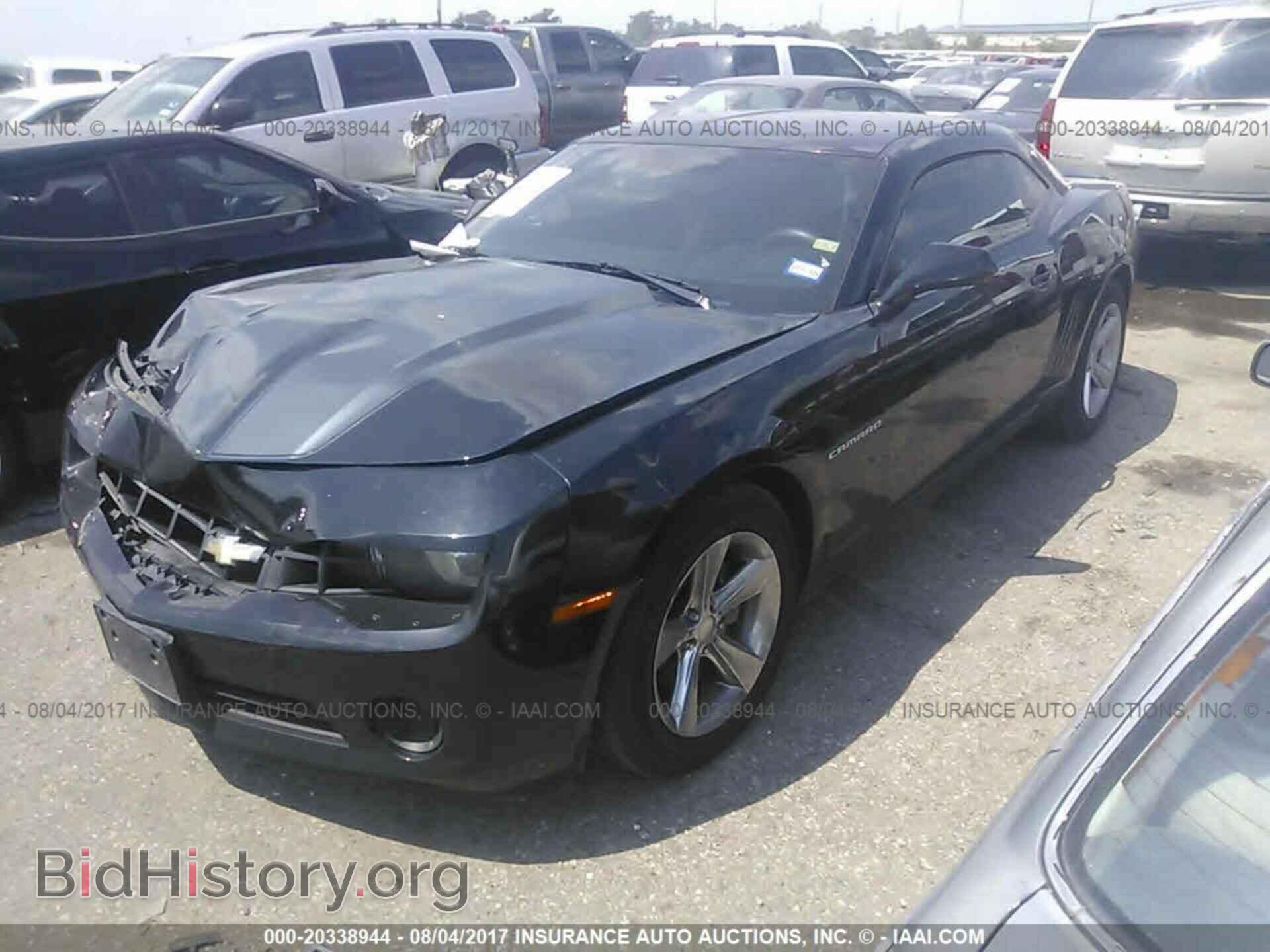 2012 Chevrolet Camaro - VIN: 2G1FA1E34C9118040 - Фото 2