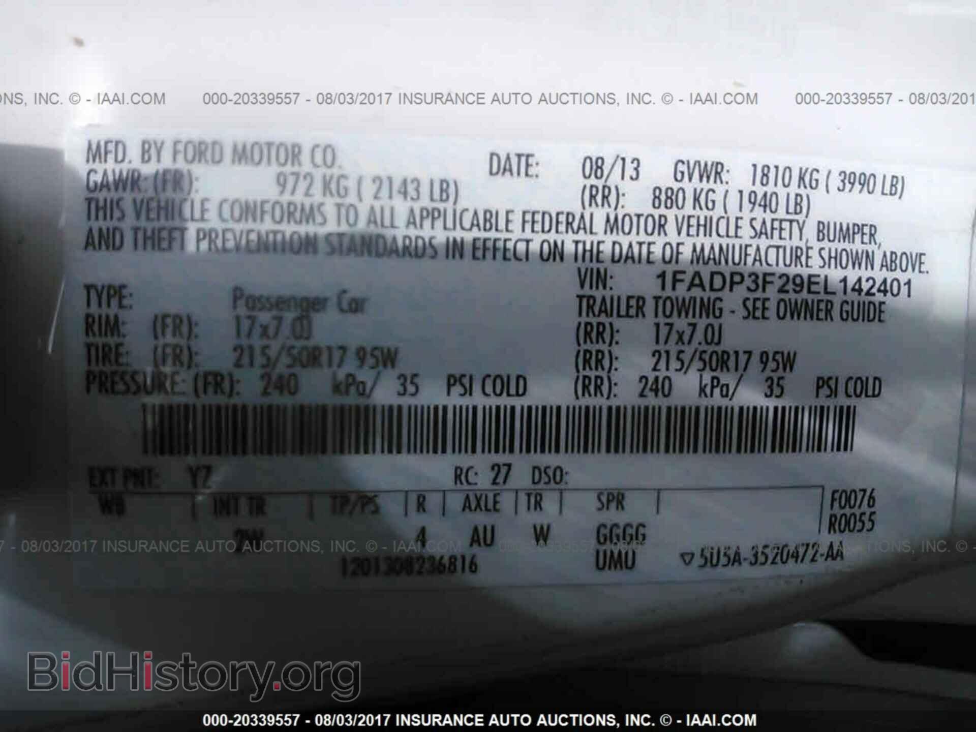 2014 Ford Focus - VIN: 1FADP3F29EL142401 - Photo 9