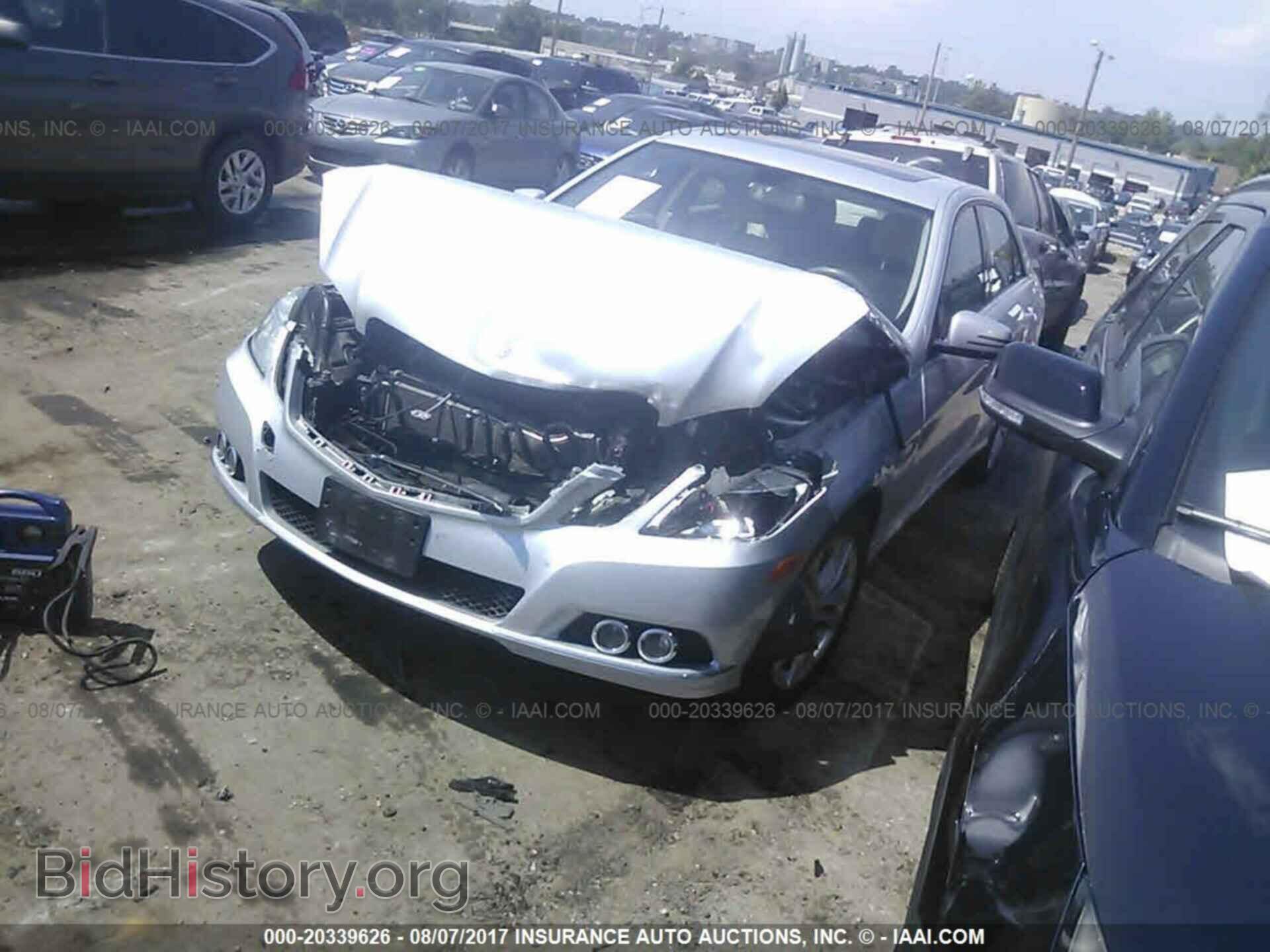2011 Mercedes-benz E - VIN: WDDHF5GB0BA325837 - Фото 2
