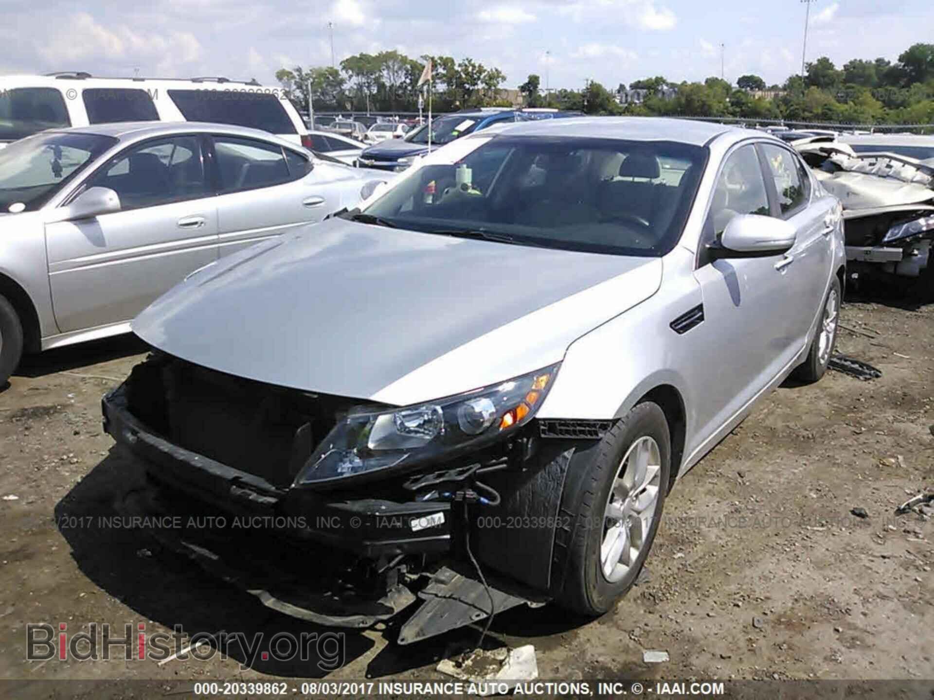 2013 Kia Optima - VIN: 5XXGM4A71DG090060 - Фото 2