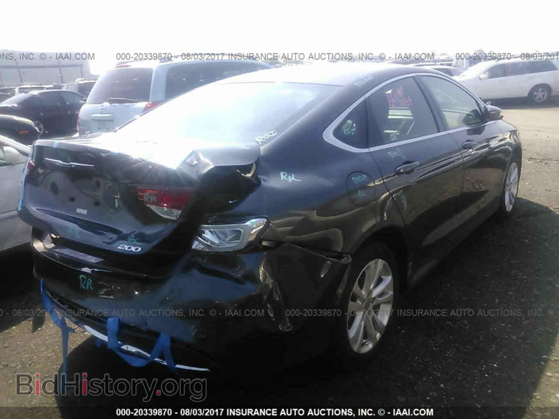 2016 Chrysler 200 - VIN: 1C3CCCAB4GN172877 - Фото 4