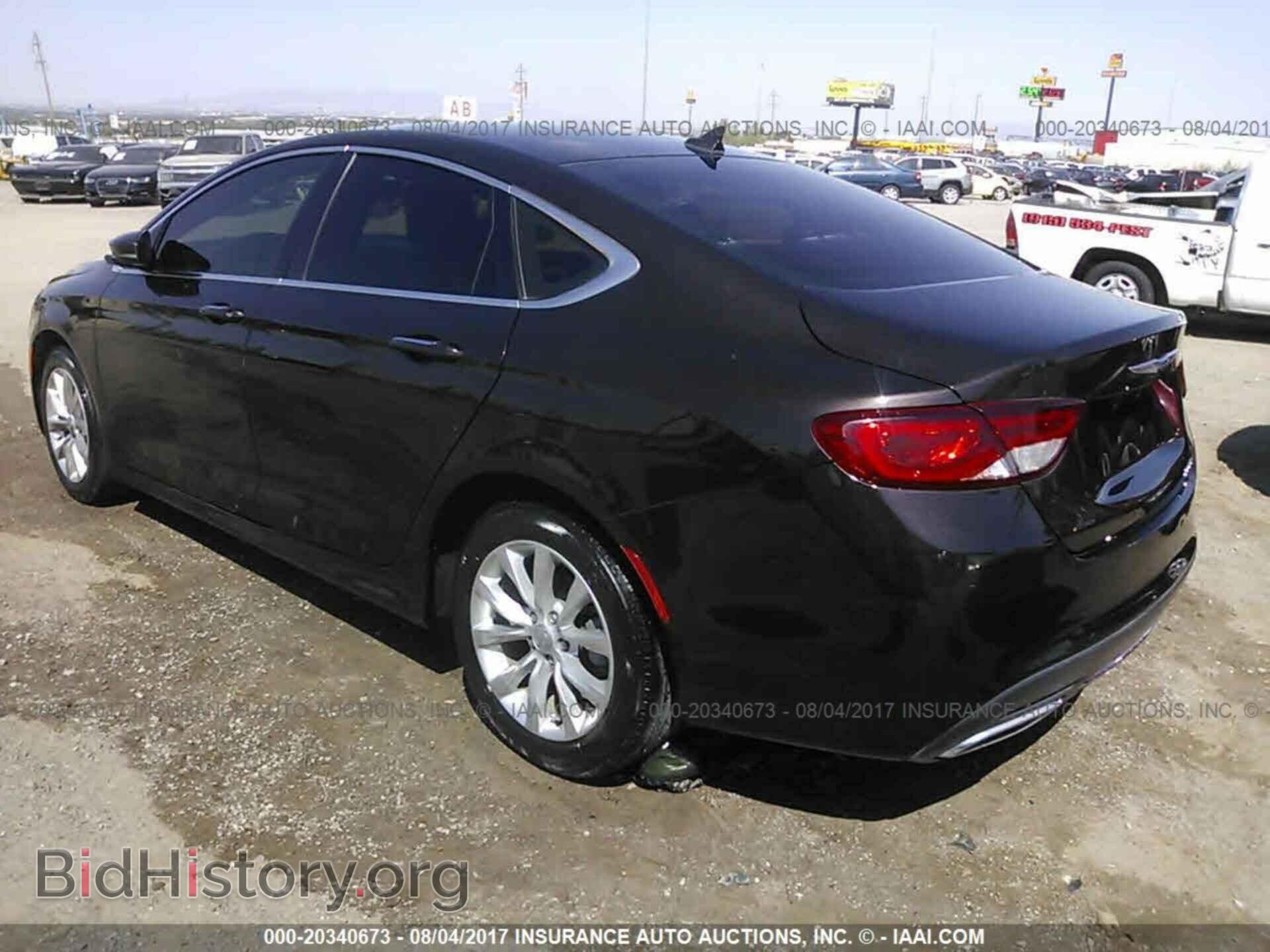 2015 Chrysler 200 - VIN: 1C3CCCCG2FN524216 - Photo 3