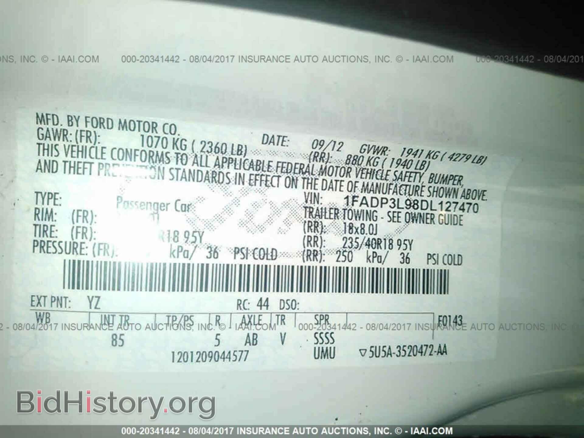 2013 Ford Focus - VIN: 1FADP3L98DL127470 - Photo 9