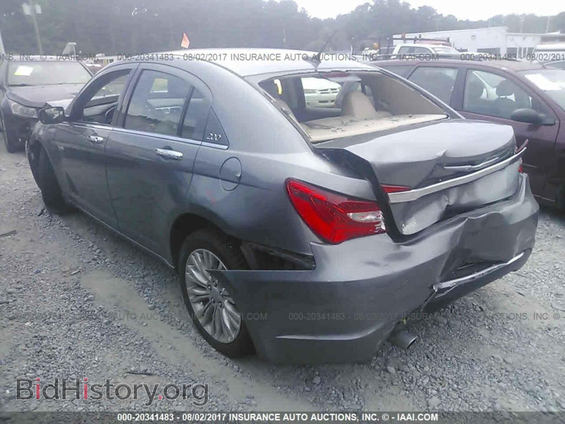 2012 Chrysler 200 - VIN: 1C3CCBCG5CN120560 - Фото 3