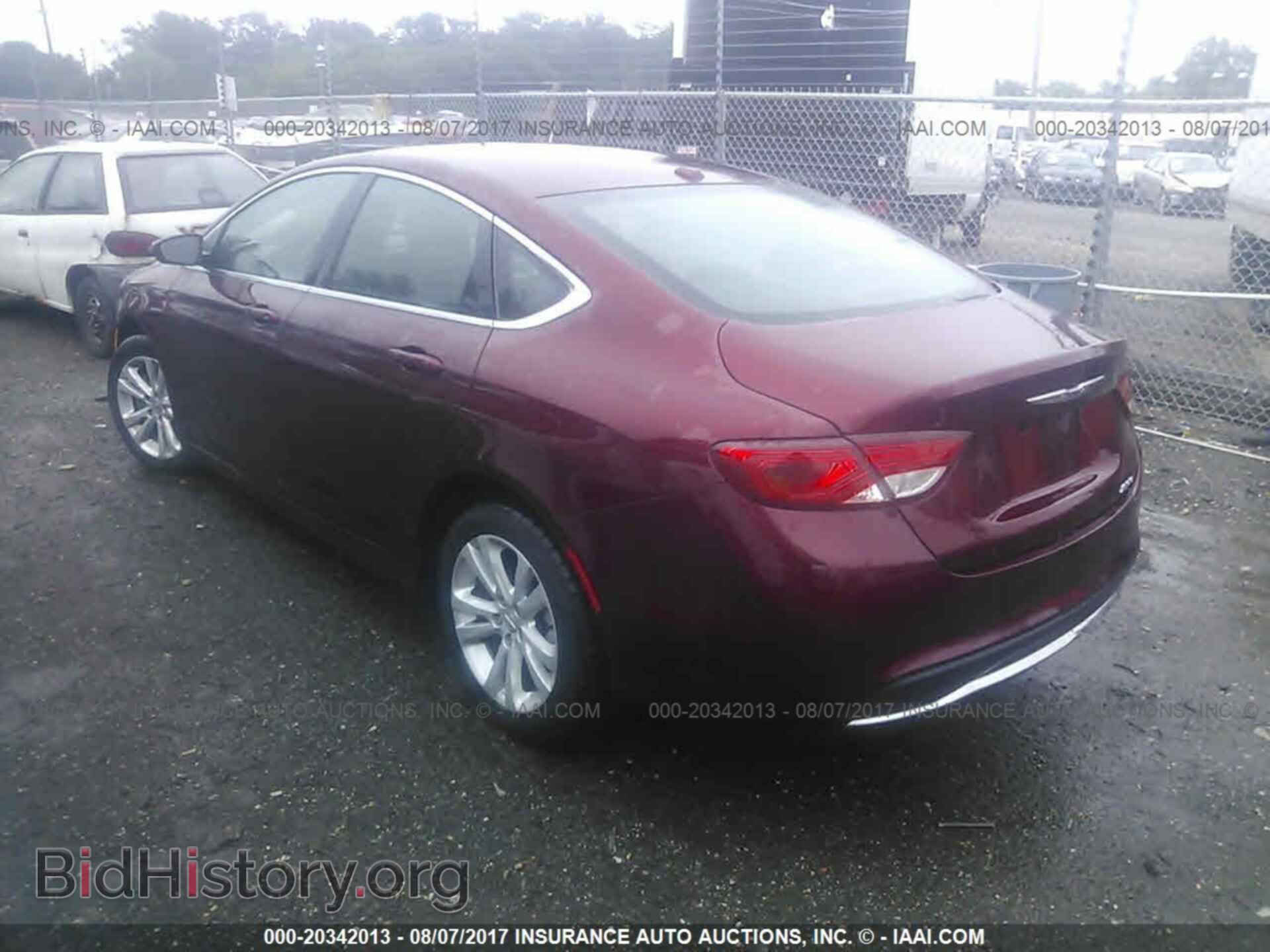 2015 Chrysler 200 - VIN: 1C3CCCAB6FN744207 - Photo 3