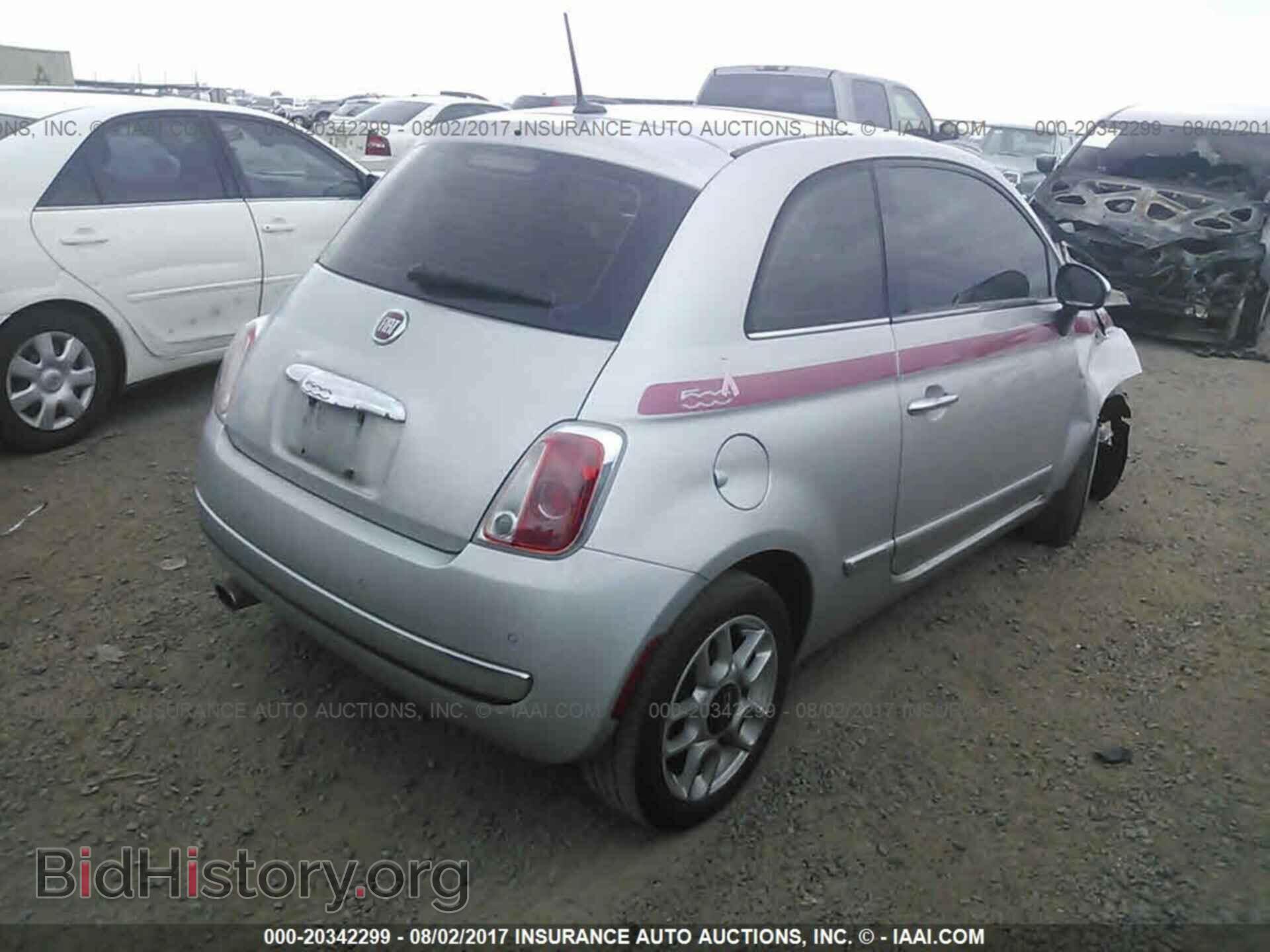 2012 Fiat 500 - VIN: 3C3CFFCR3CT194950 - Фото 4