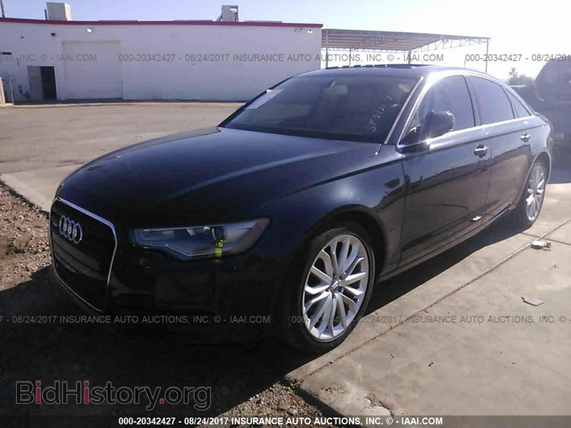 2013 Audi A6 - VIN: WAUGFAFC8DN089651 - Photo 2