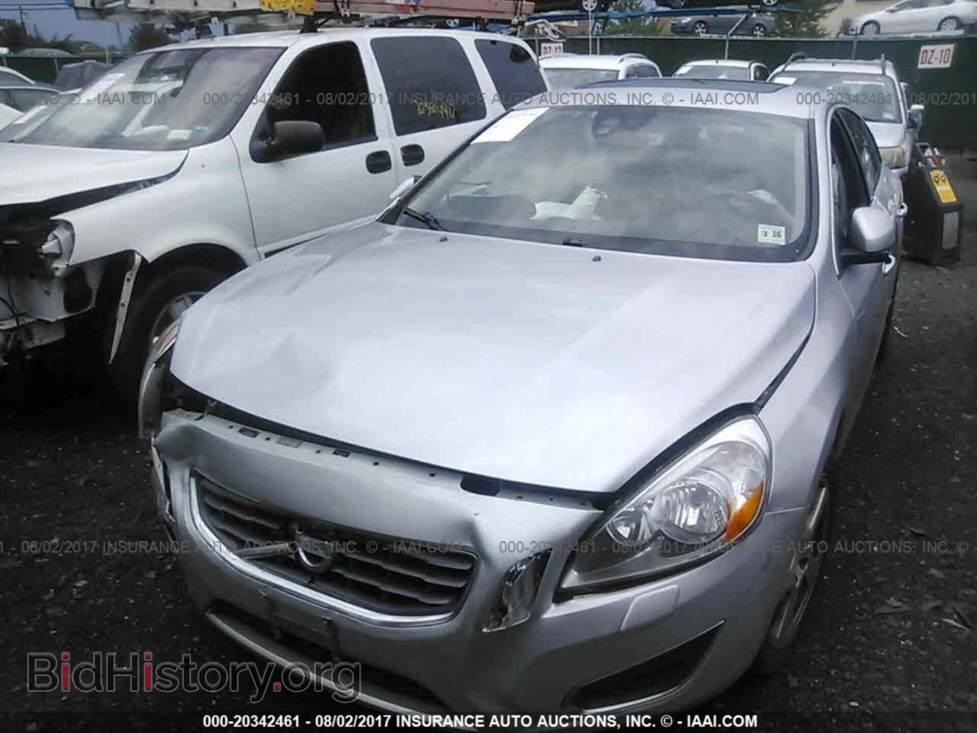 2012 Volvo S60 - VIN: YV1622FS3C2039886 - Фото 2