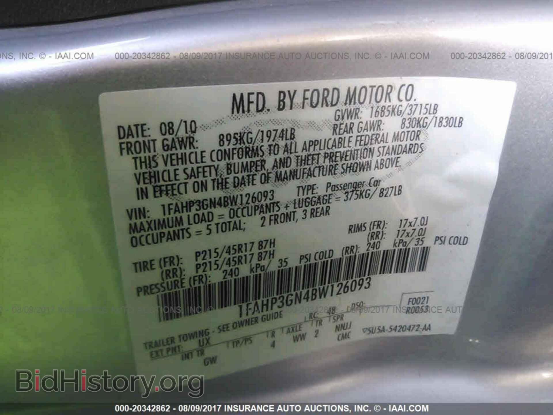 2011 Ford Focus - VIN: 1FAHP3GN4BW126093 - Photo 9