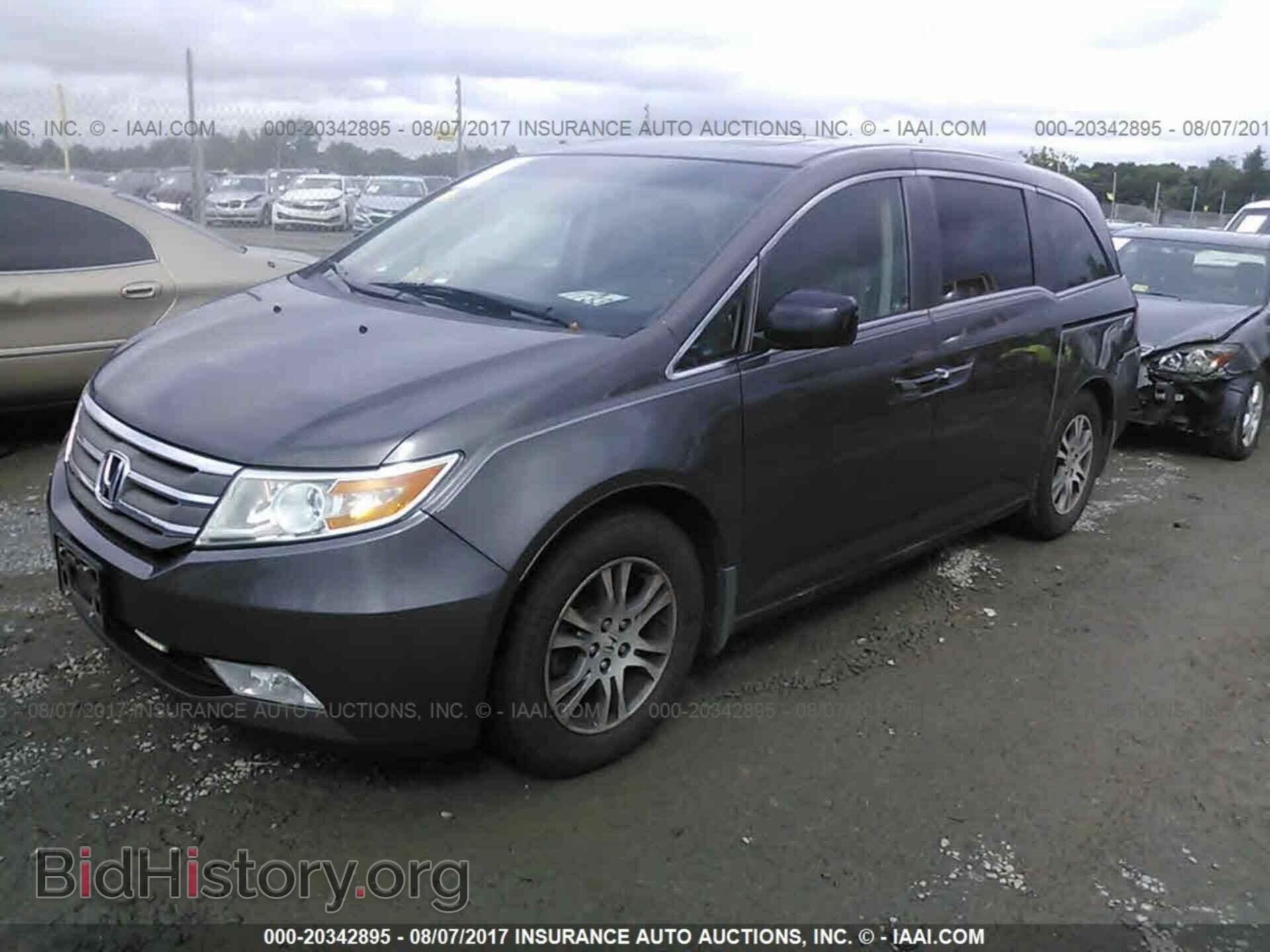 2012 Honda Odyssey - VIN: 5FNRL5H61CB036712 - Фото 2