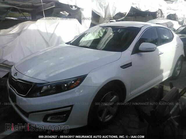 2015 Kia Optima - VIN: 5XXGM4A74FG363687 - Фото 2