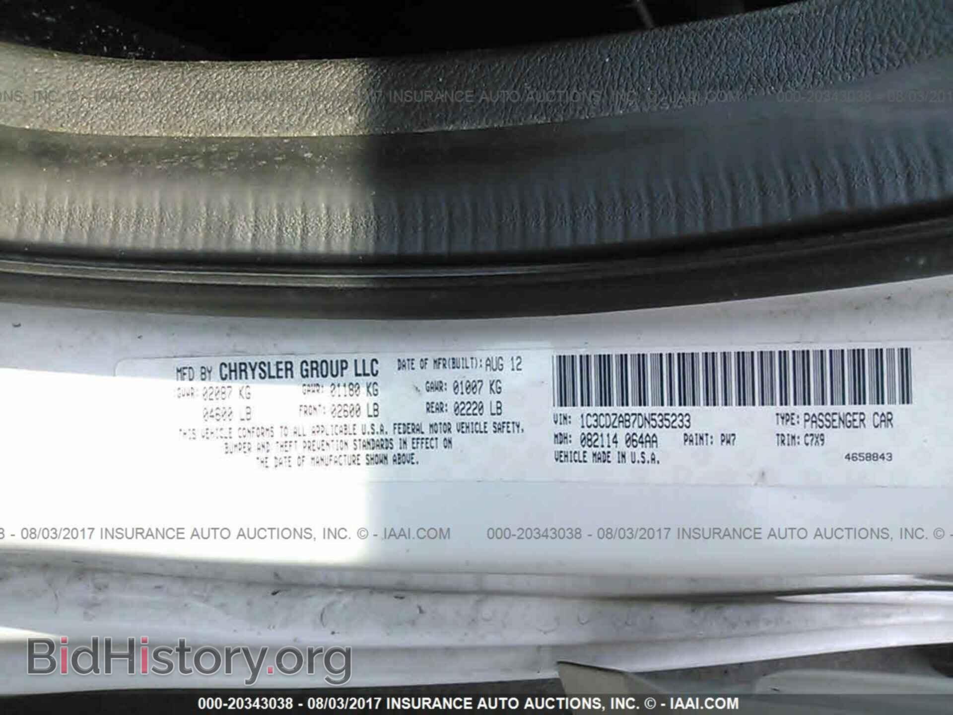 2013 Dodge Avenger - VIN: 1C3CDZAB7DN535233 - Photo 9