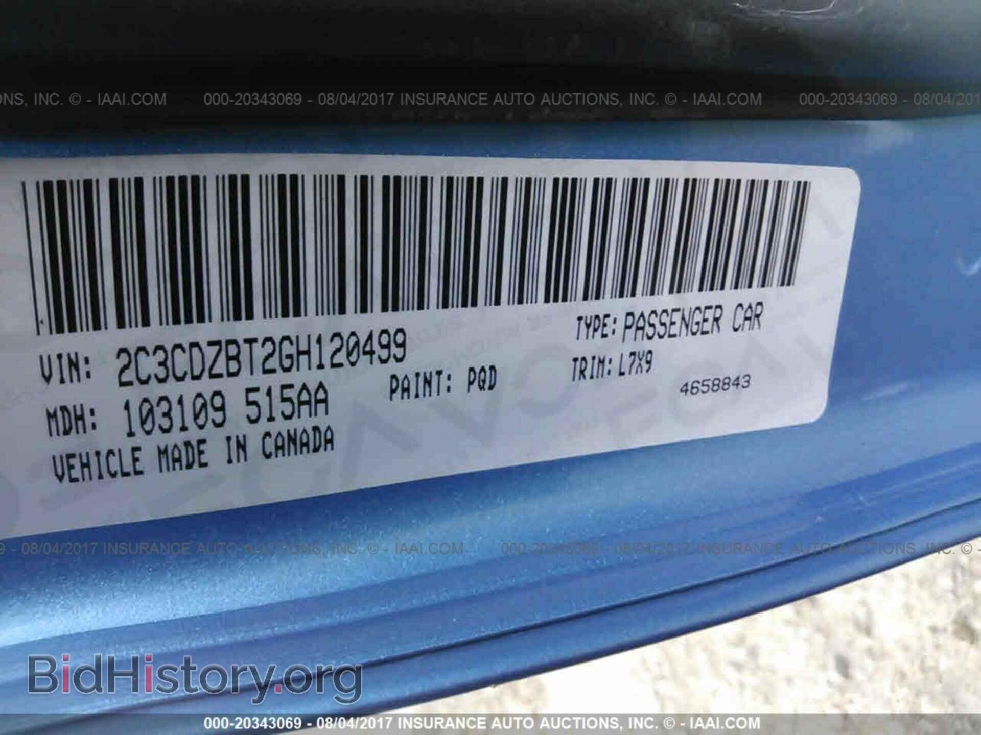 2016 Dodge Challenger - VIN: 2C3CDZBT2GH120499 - Photo 9