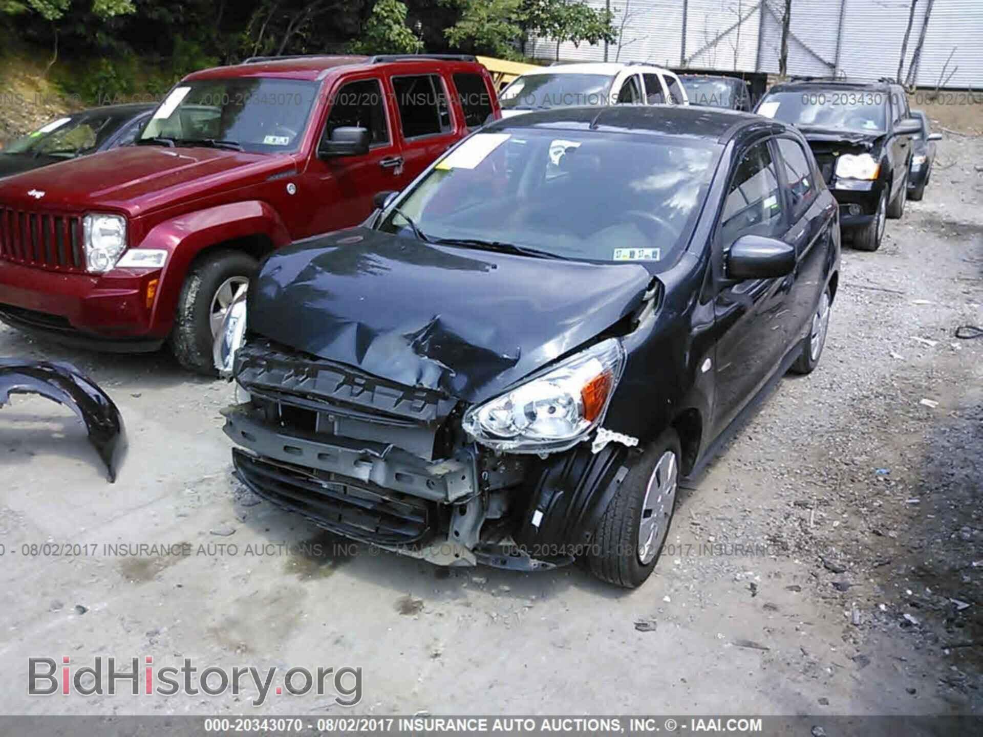2014 Mitsubishi Mirage - VIN: ML32A3HJ6EH009382 - Фото 2
