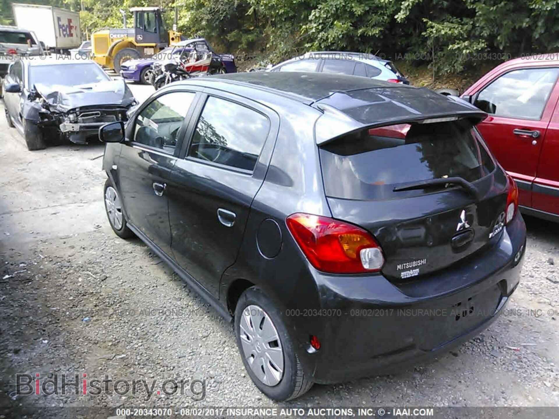 2014 Mitsubishi Mirage - VIN: ML32A3HJ6EH009382 - Фото 3