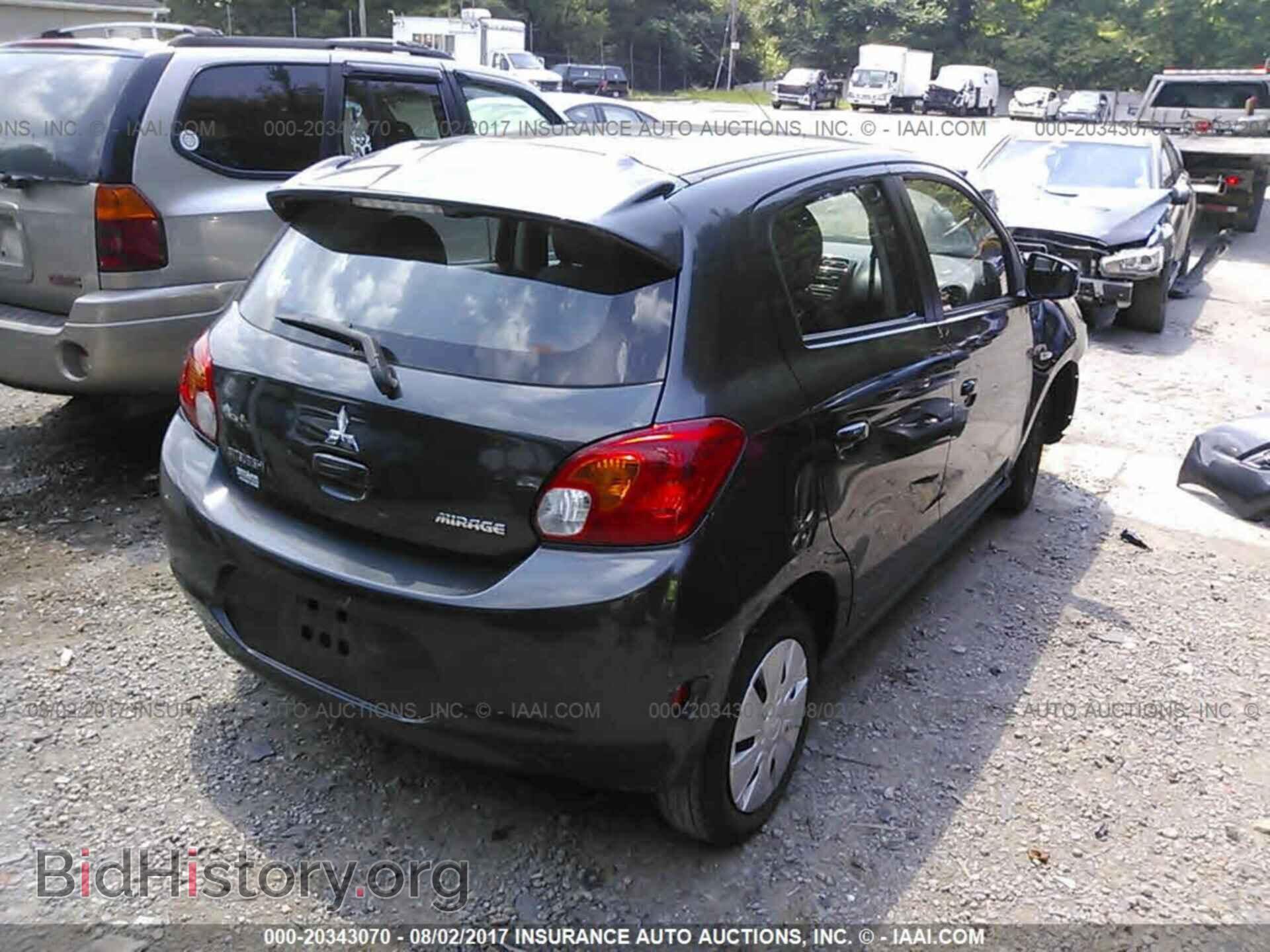 2014 Mitsubishi Mirage - VIN: ML32A3HJ6EH009382 - Фото 4