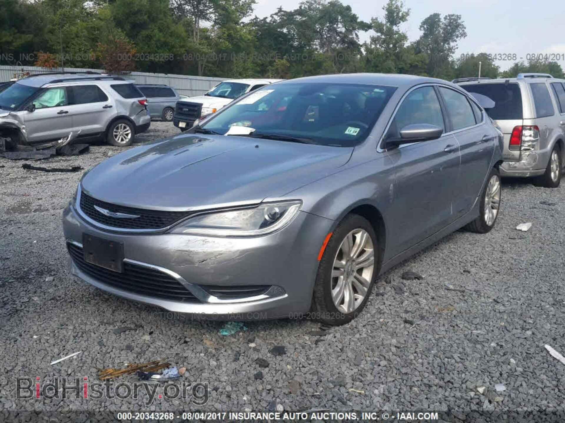 2015 Chrysler 200 - VIN: 1C3CCCAB7FN542122 - Фото 2