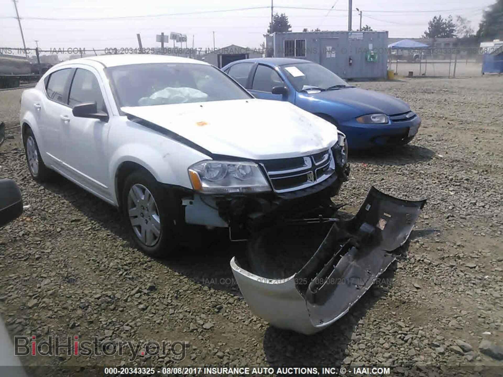 Фотография 1C3CDZAB5EN214633 - Dodge Avenger 2014