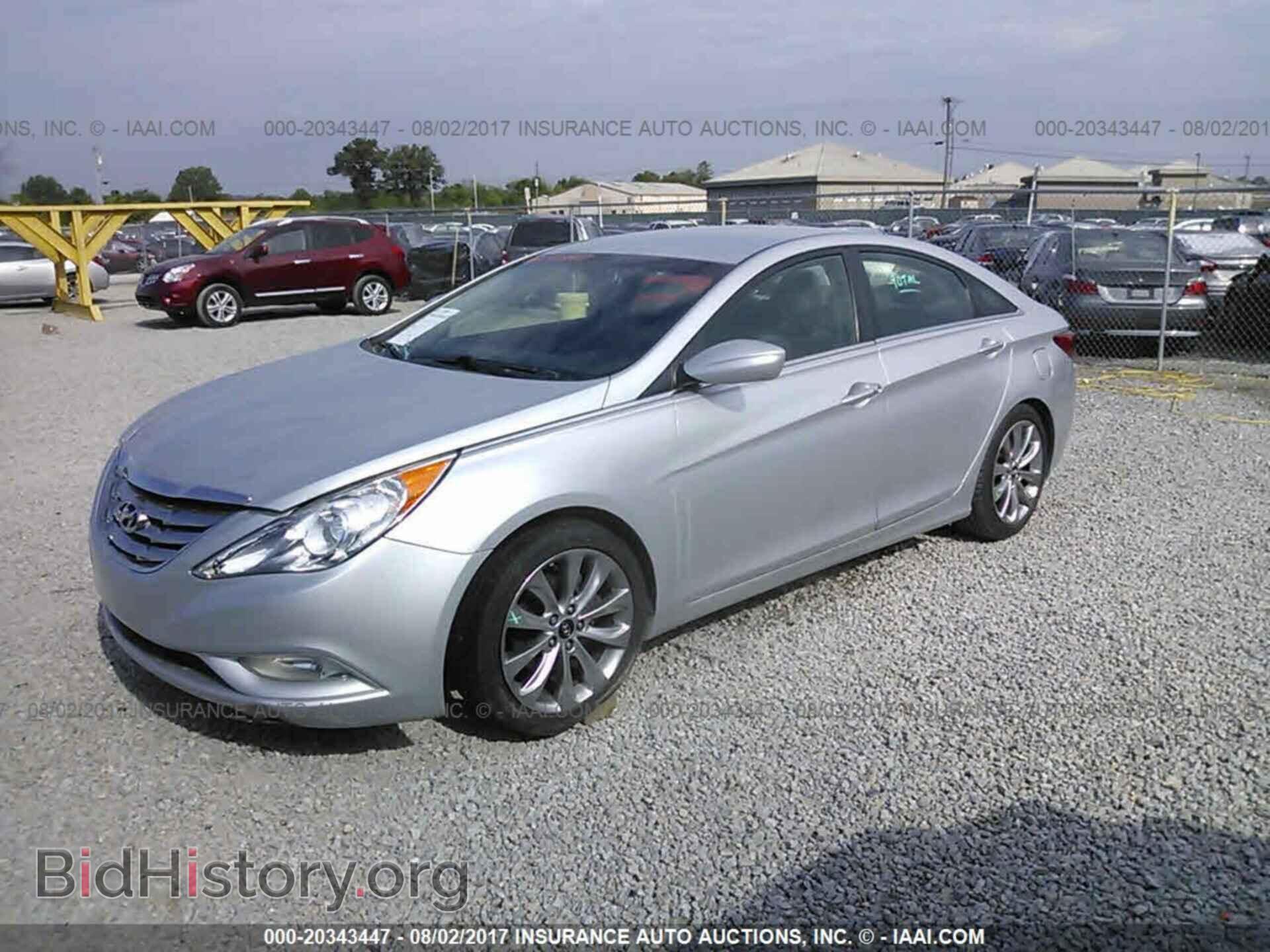 2012 Hyundai Sonata - VIN: 5NPEC4AB1CH406901 - Фото 2