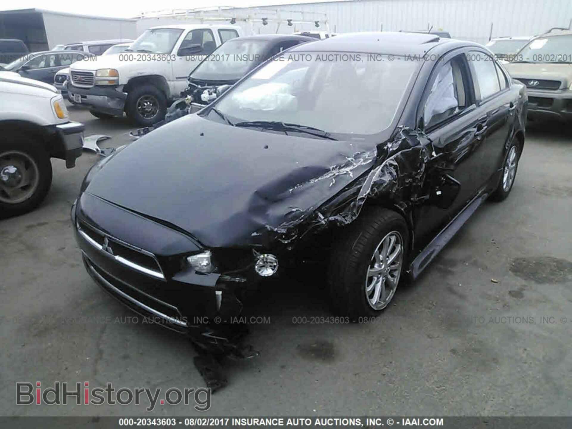 2014 Mitsubishi Lancer - VIN: JA32U2FU4EU018857 - Фото 2