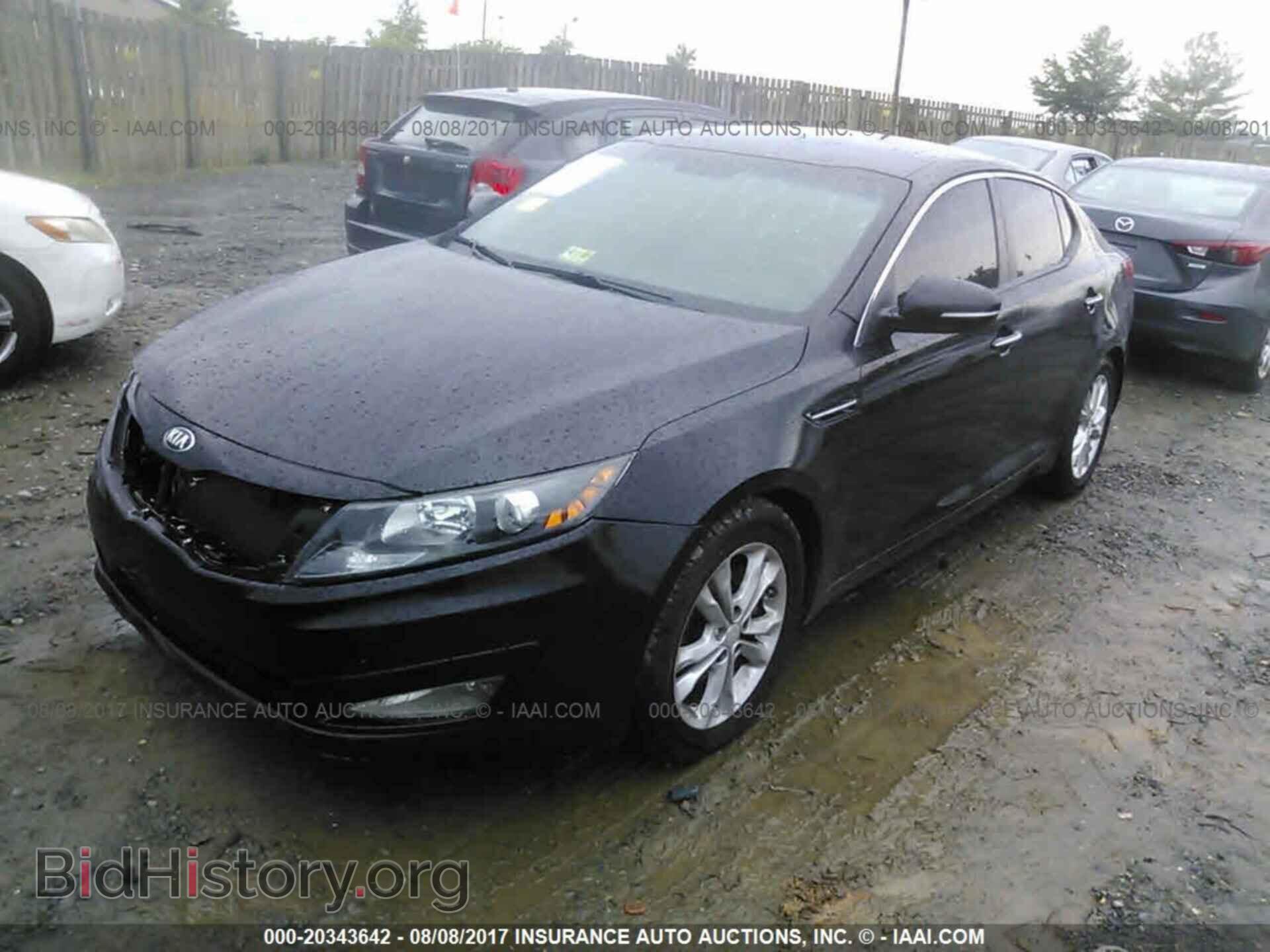 2013 Kia Optima - VIN: 5XXGM4A71DG204252 - Фото 2