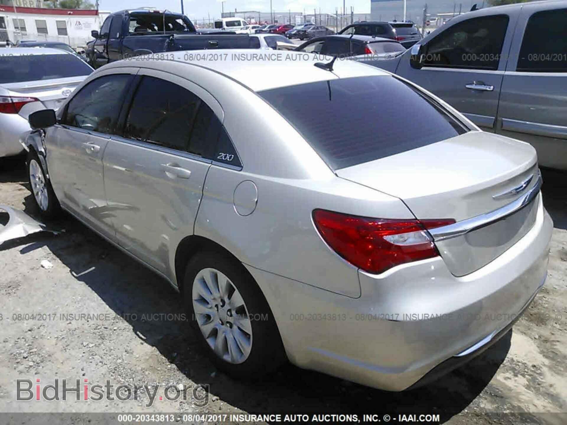 2013 Chrysler 200 - VIN: 1C3CCBAB9DN722984 - Фото 3