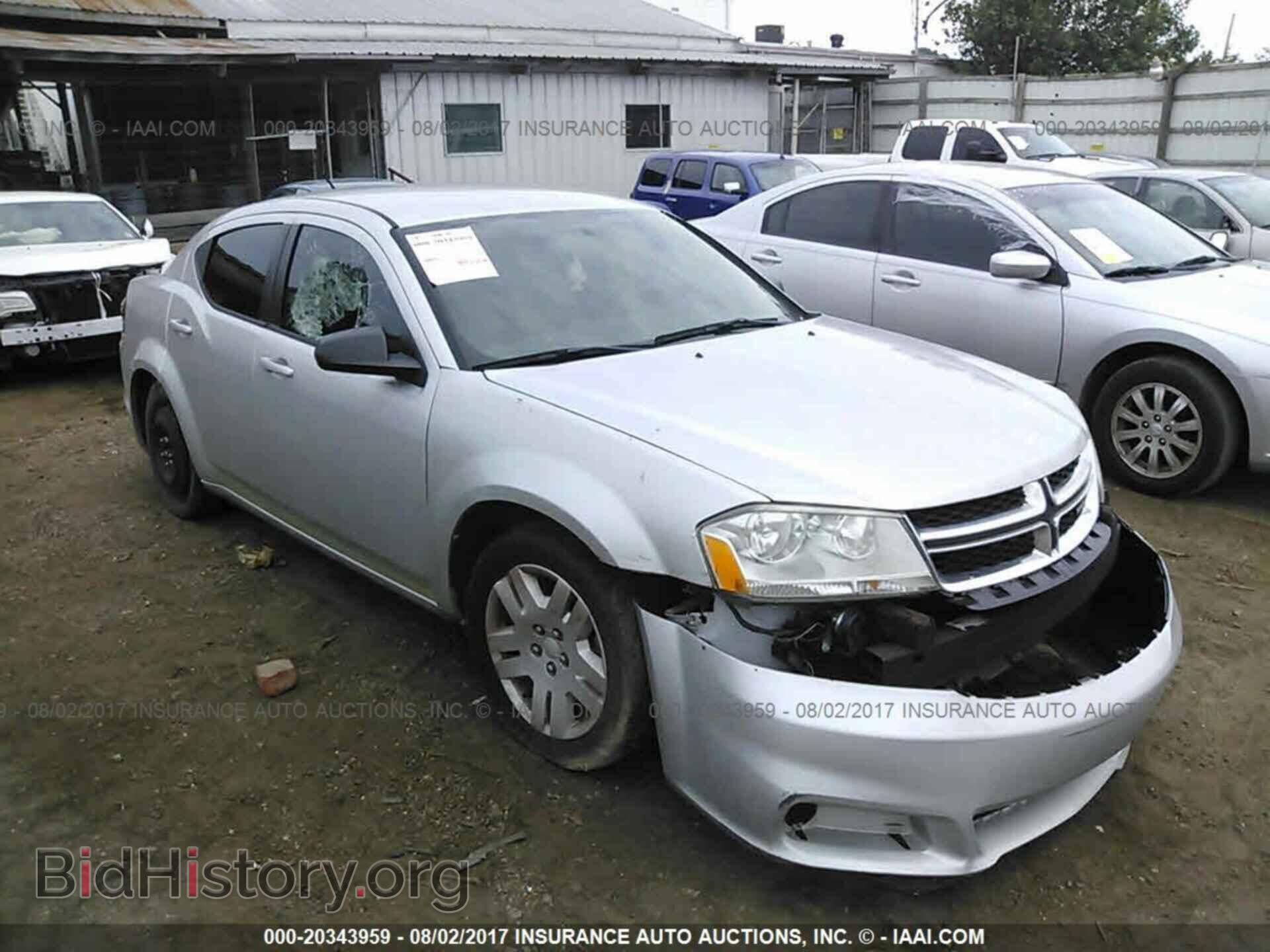 Photo 1C3CDZAB6CN128082 - Dodge Avenger 2012
