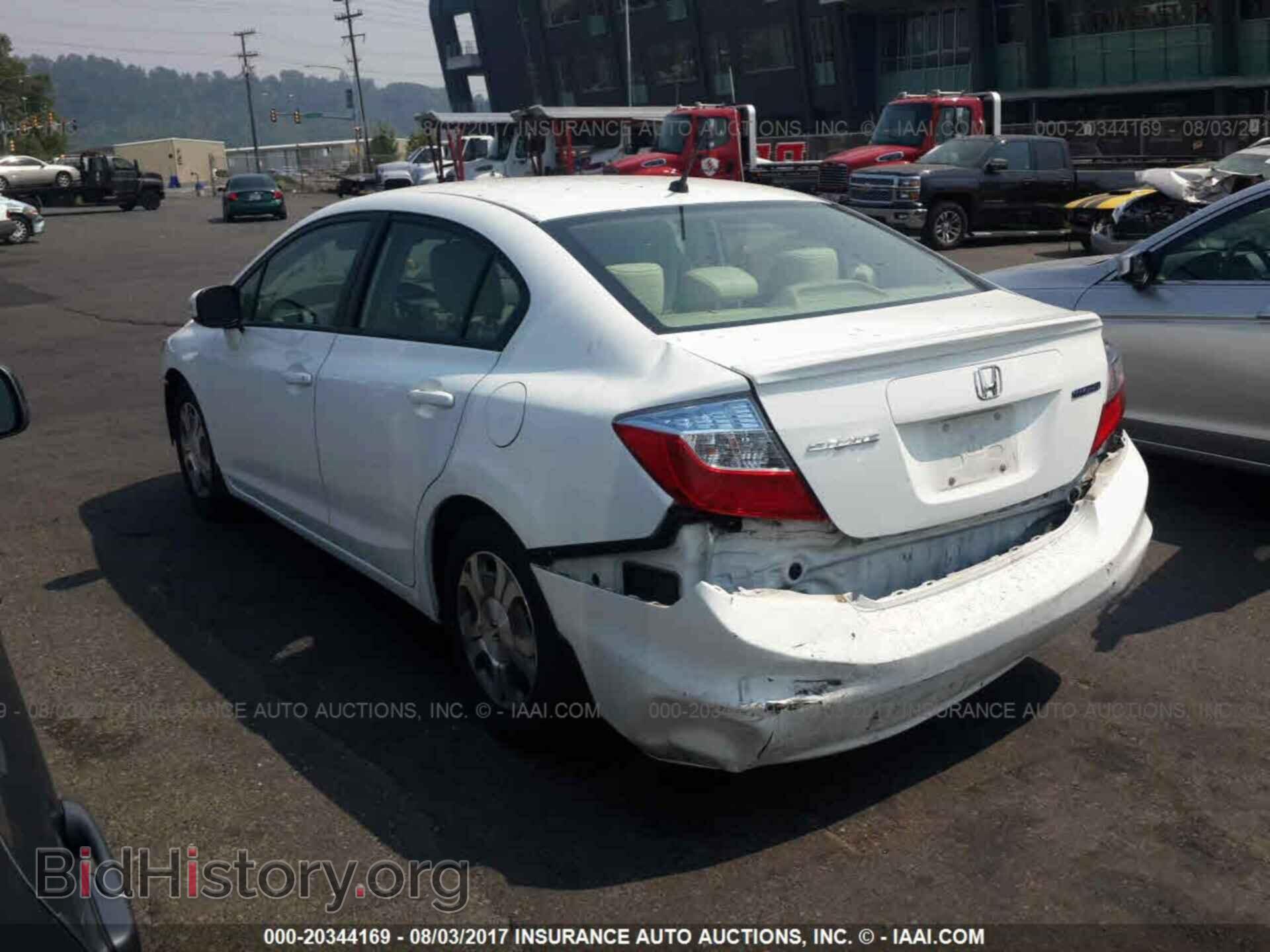 2012 Honda Civic - VIN: JHMFB4F22CS011044 - Photo 3