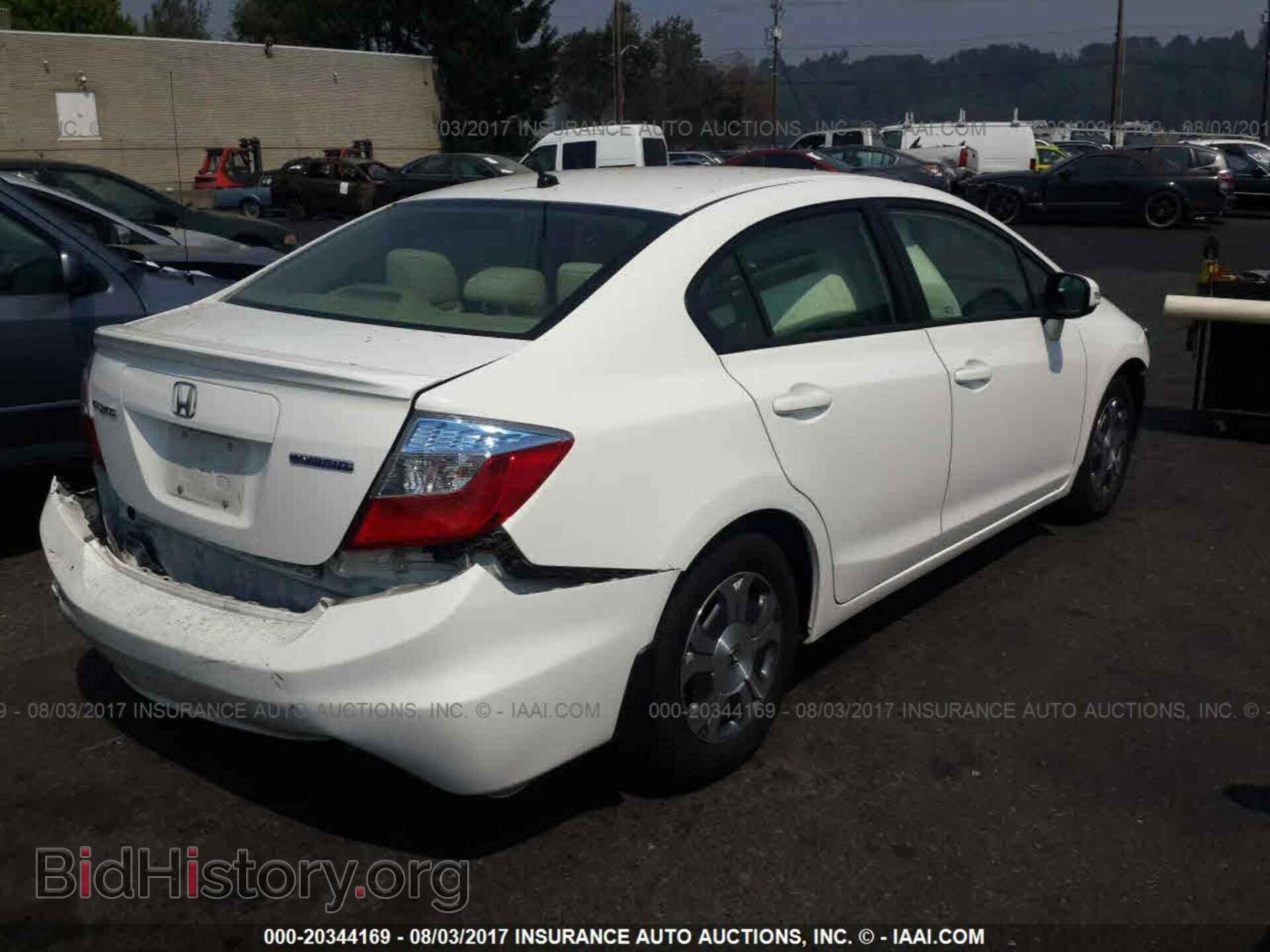 2012 Honda Civic - VIN: JHMFB4F22CS011044 - Photo 4