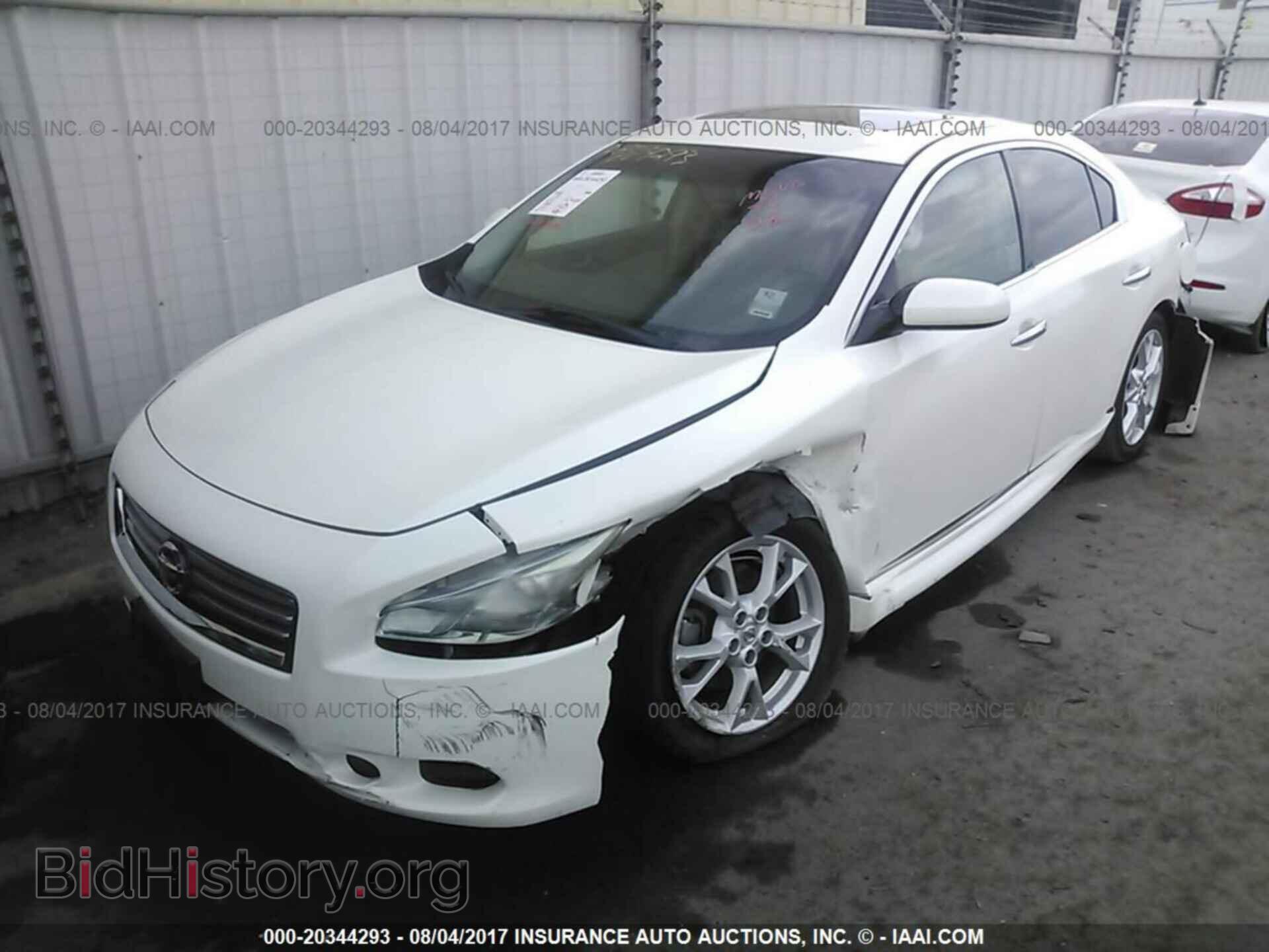 2012 Nissan Maxima - VIN: 1N4AA5AP9CC826056 - Фото 2