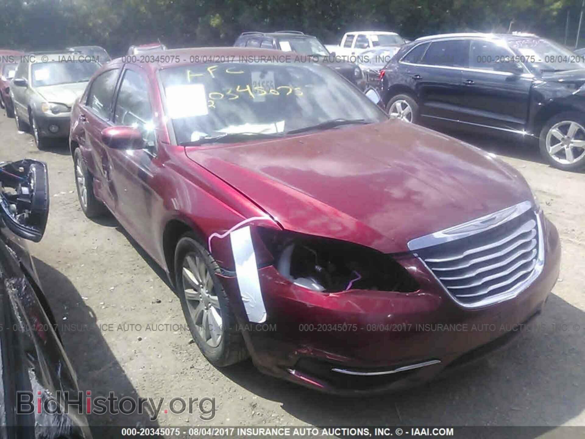 Фотография 1C3CCBBB5CN289449 - Chrysler 200 2012