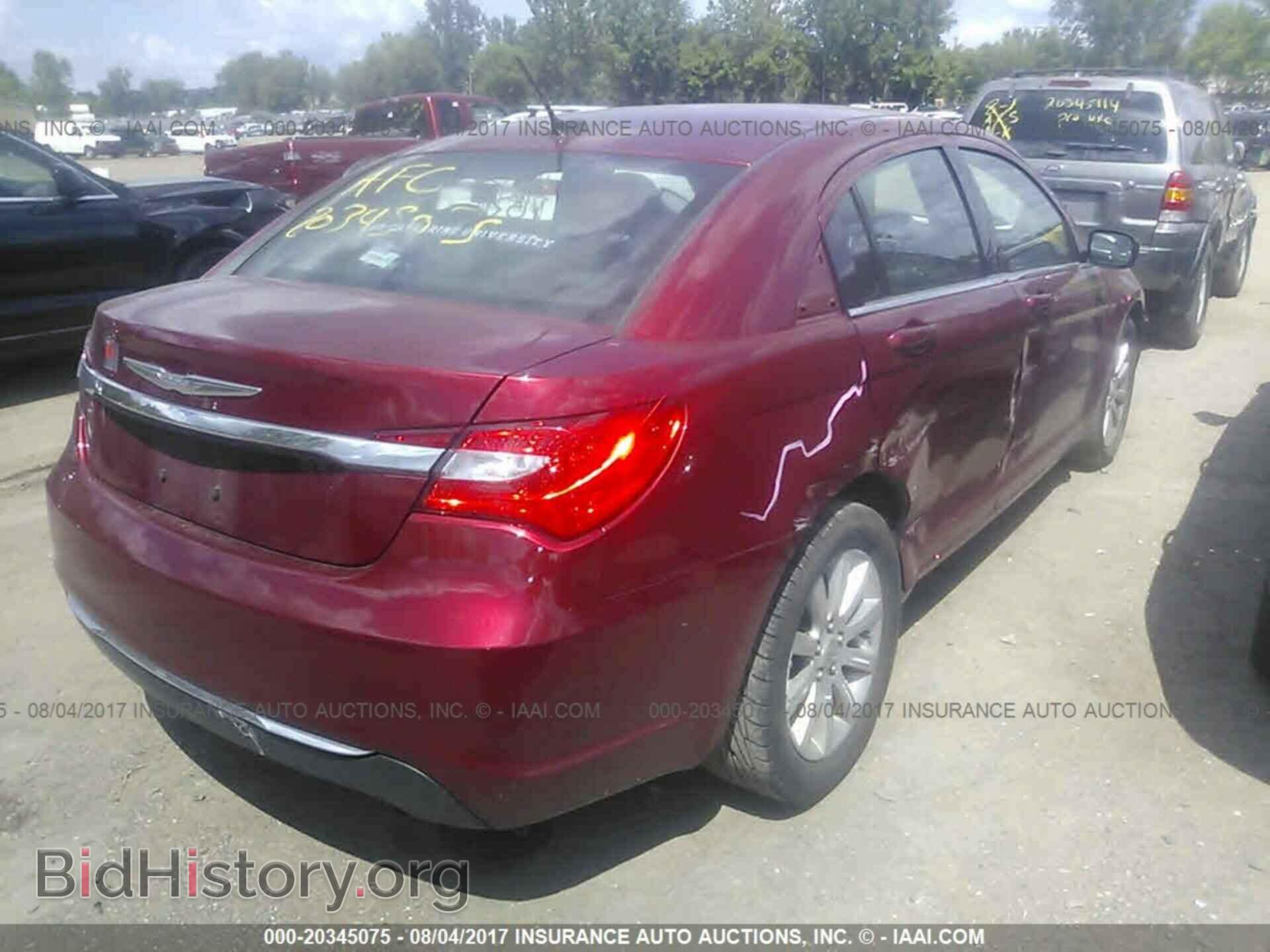 2012 Chrysler 200 - VIN: 1C3CCBBB5CN289449 - Фото 4