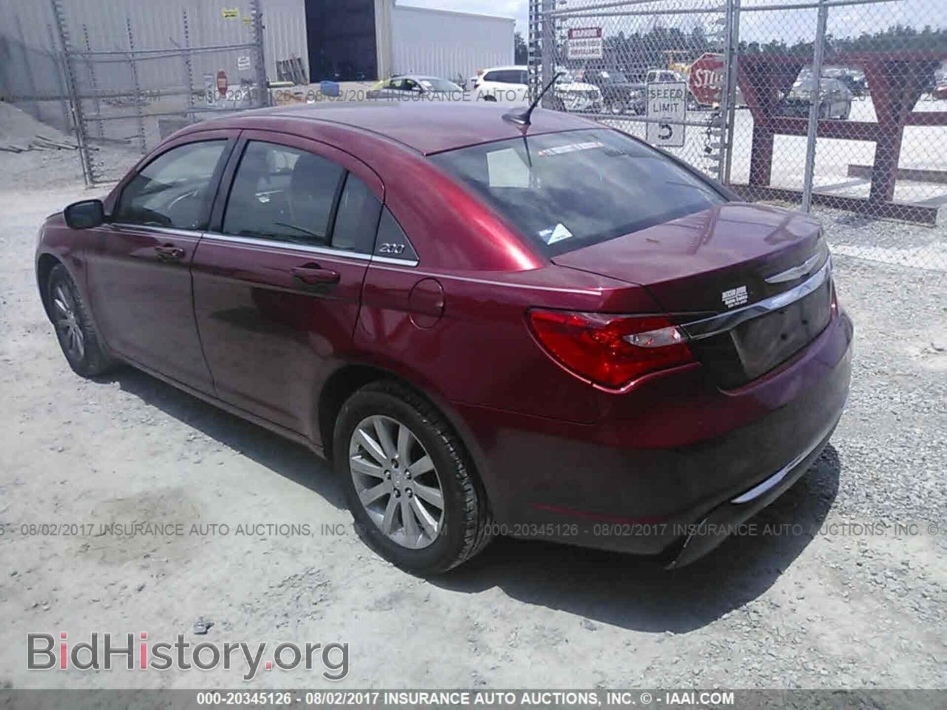 2012 Chrysler 200 - VIN: 1C3CCBBBXCN278611 - Photo 3