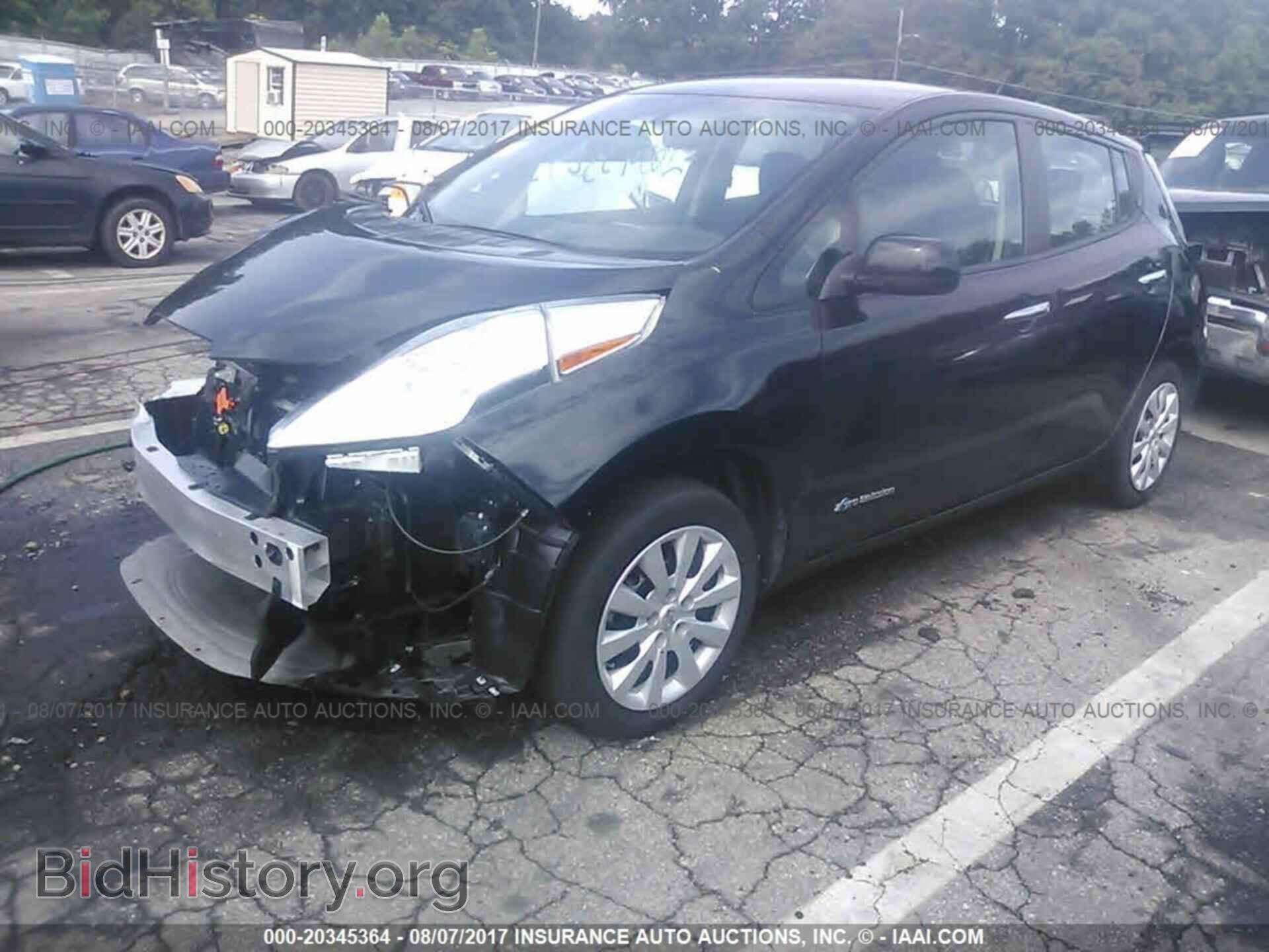 2015 Nissan Leaf - VIN: 1N4AZ0CP1FC327779 - Фото 2