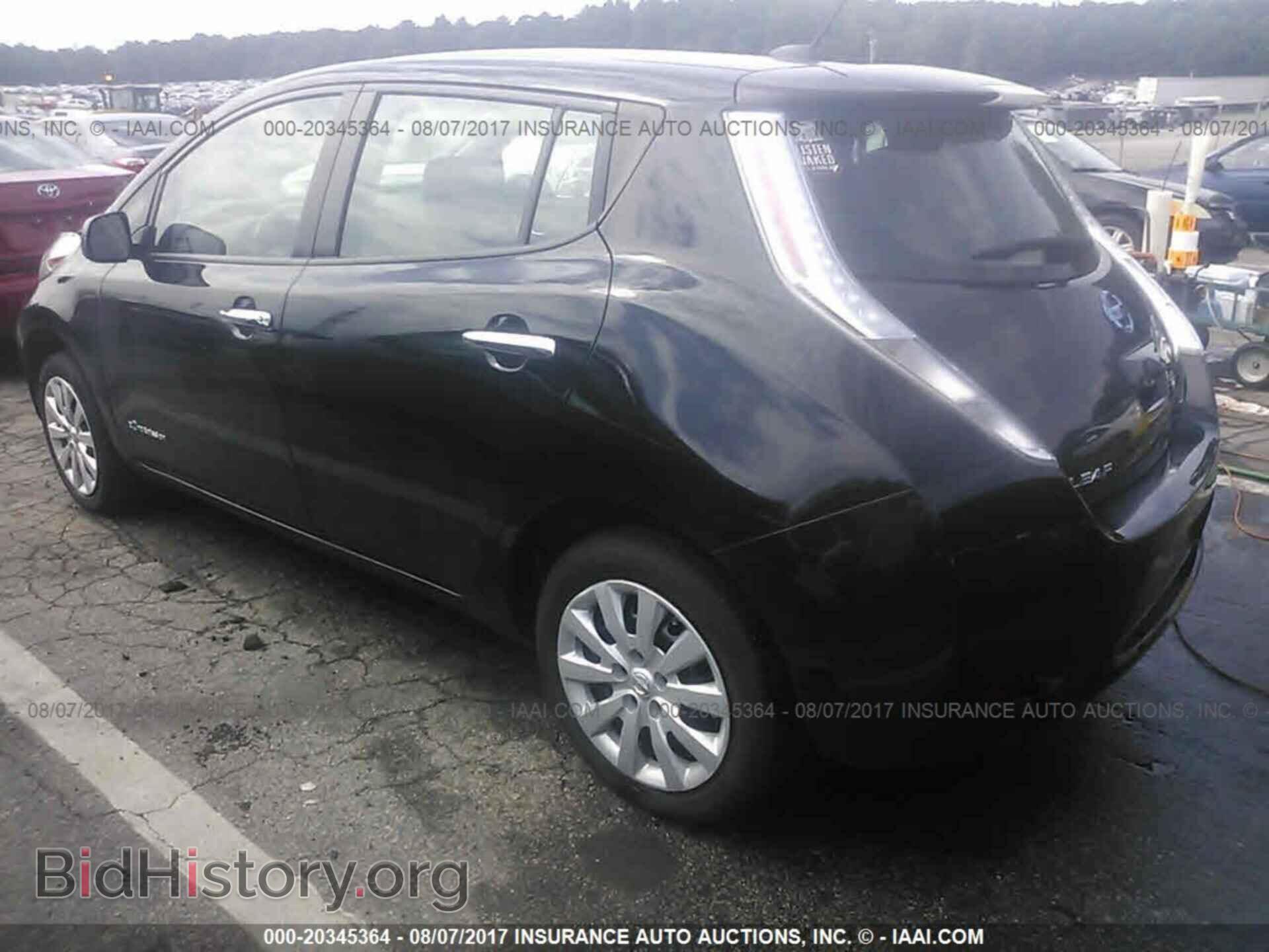 2015 Nissan Leaf - VIN: 1N4AZ0CP1FC327779 - Фото 3