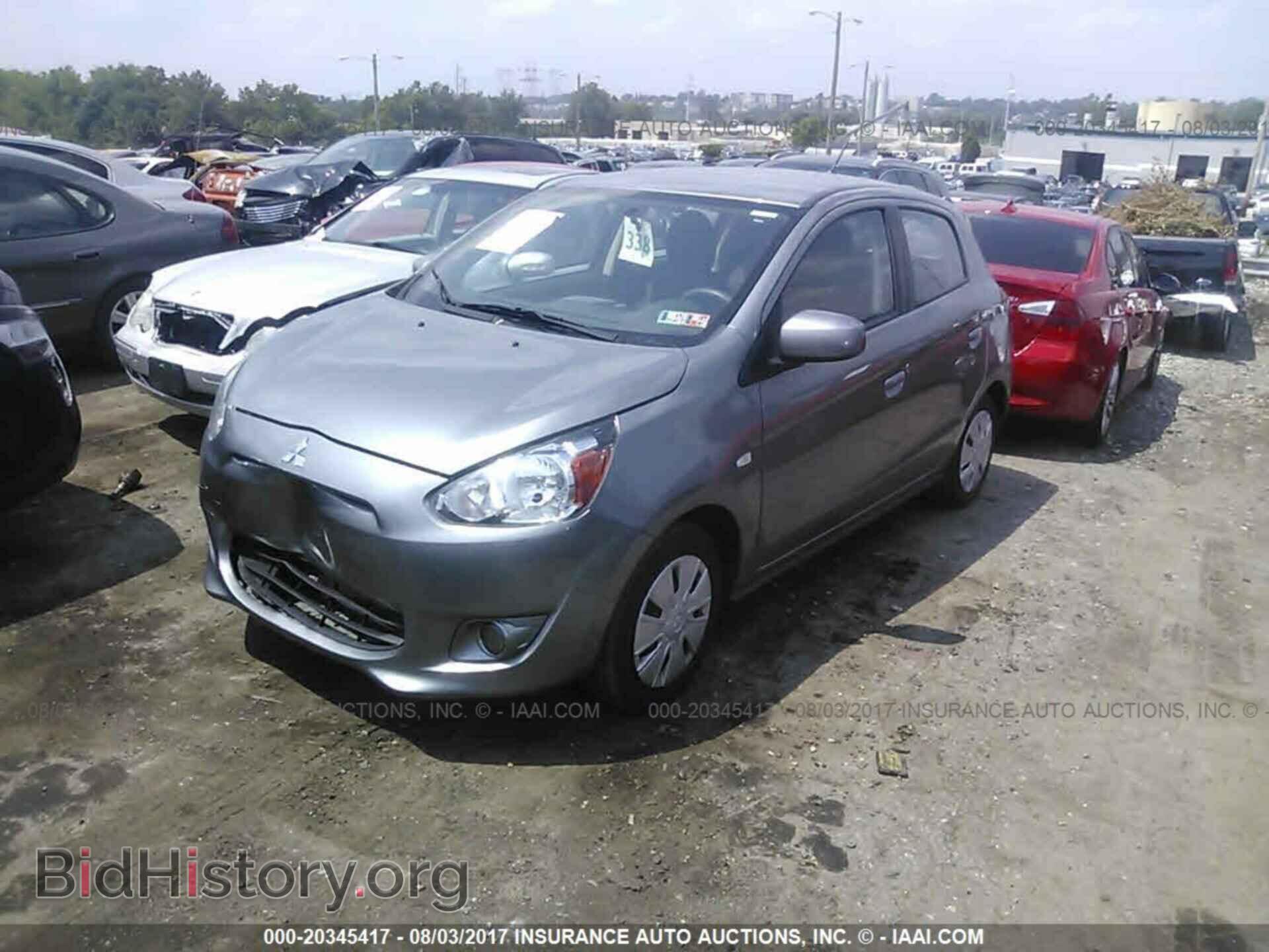2015 Mitsubishi Mirage - VIN: ML32A3HJ6FH046210 - Фото 2