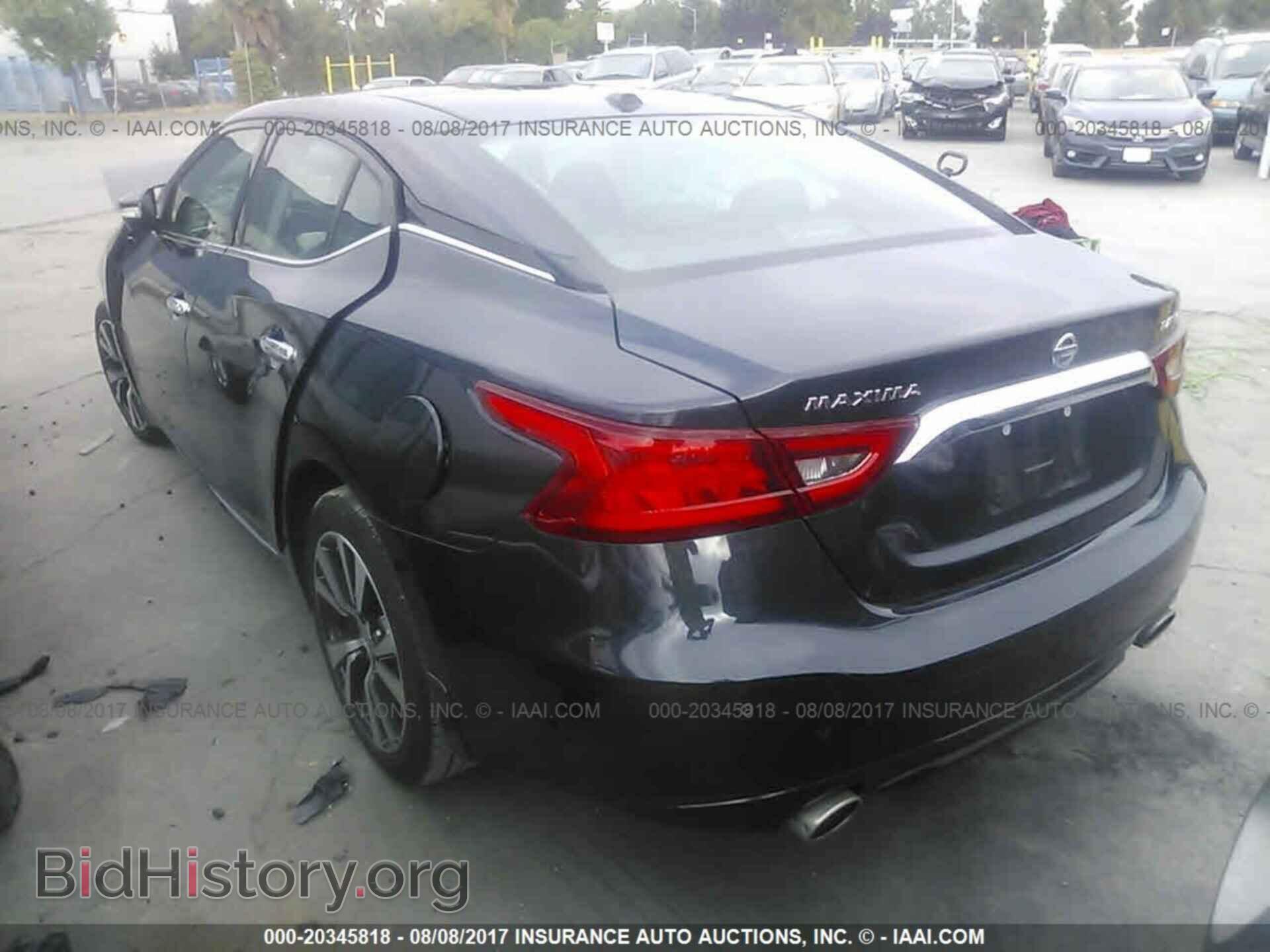 2016 Nissan Maxima - VIN: 1N4AA6AP2GC389853 - Фото 3
