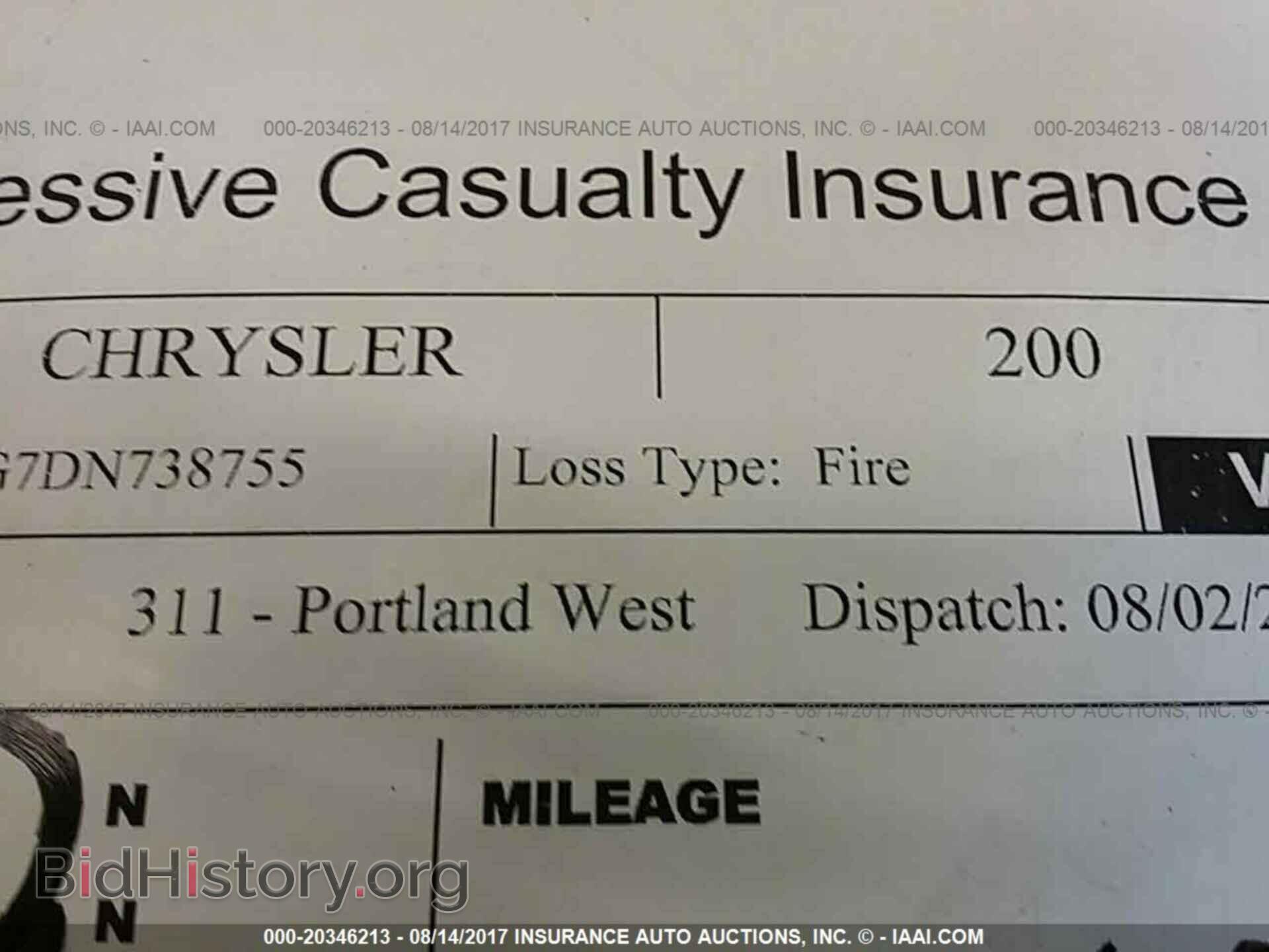2013 Chrysler 200 - VIN: 1C3CCBCG7DN738755 - Фото 6