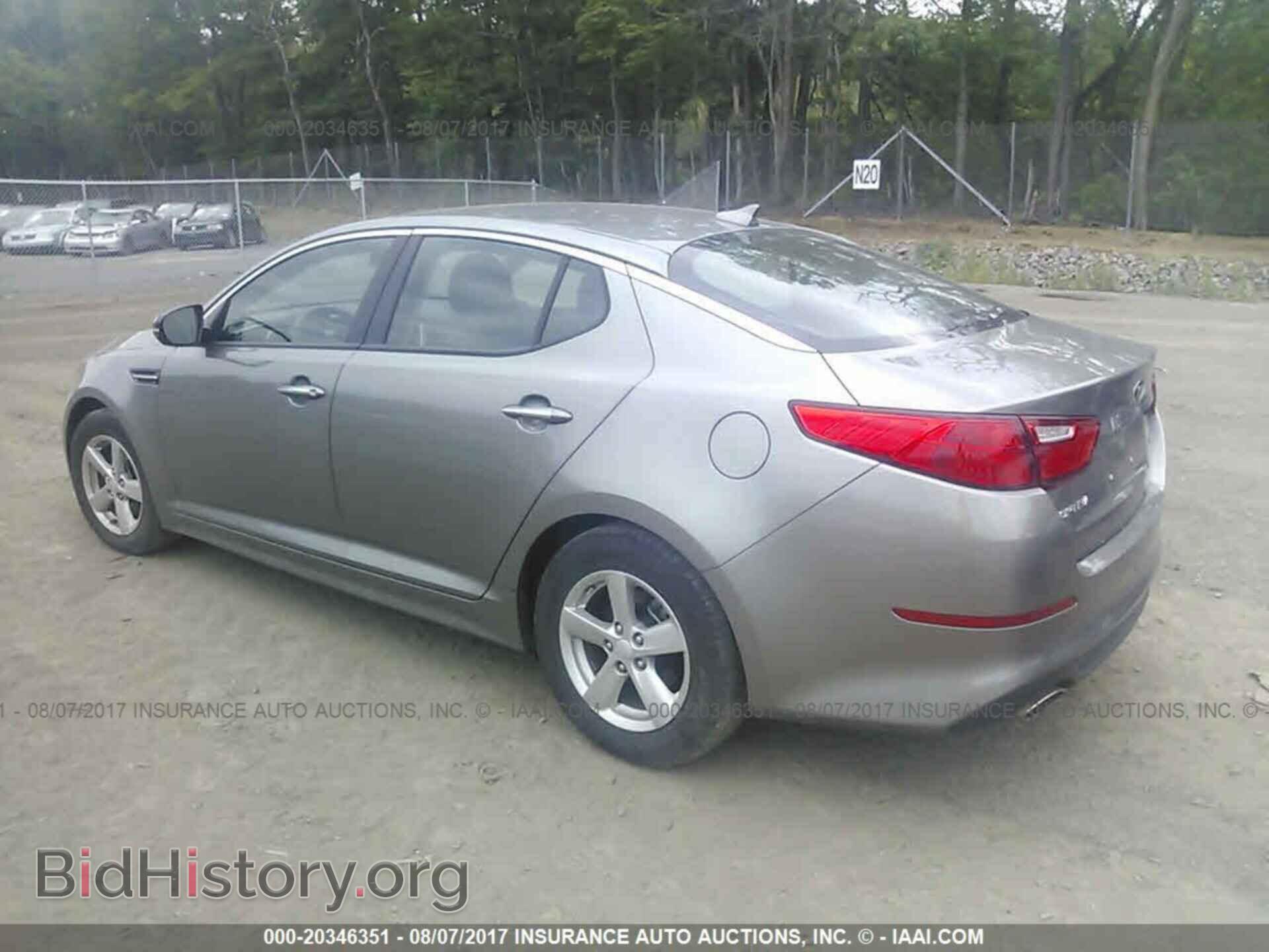 2015 Kia Optima - VIN: 5XXGM4A7XFG472297 - Фото 3
