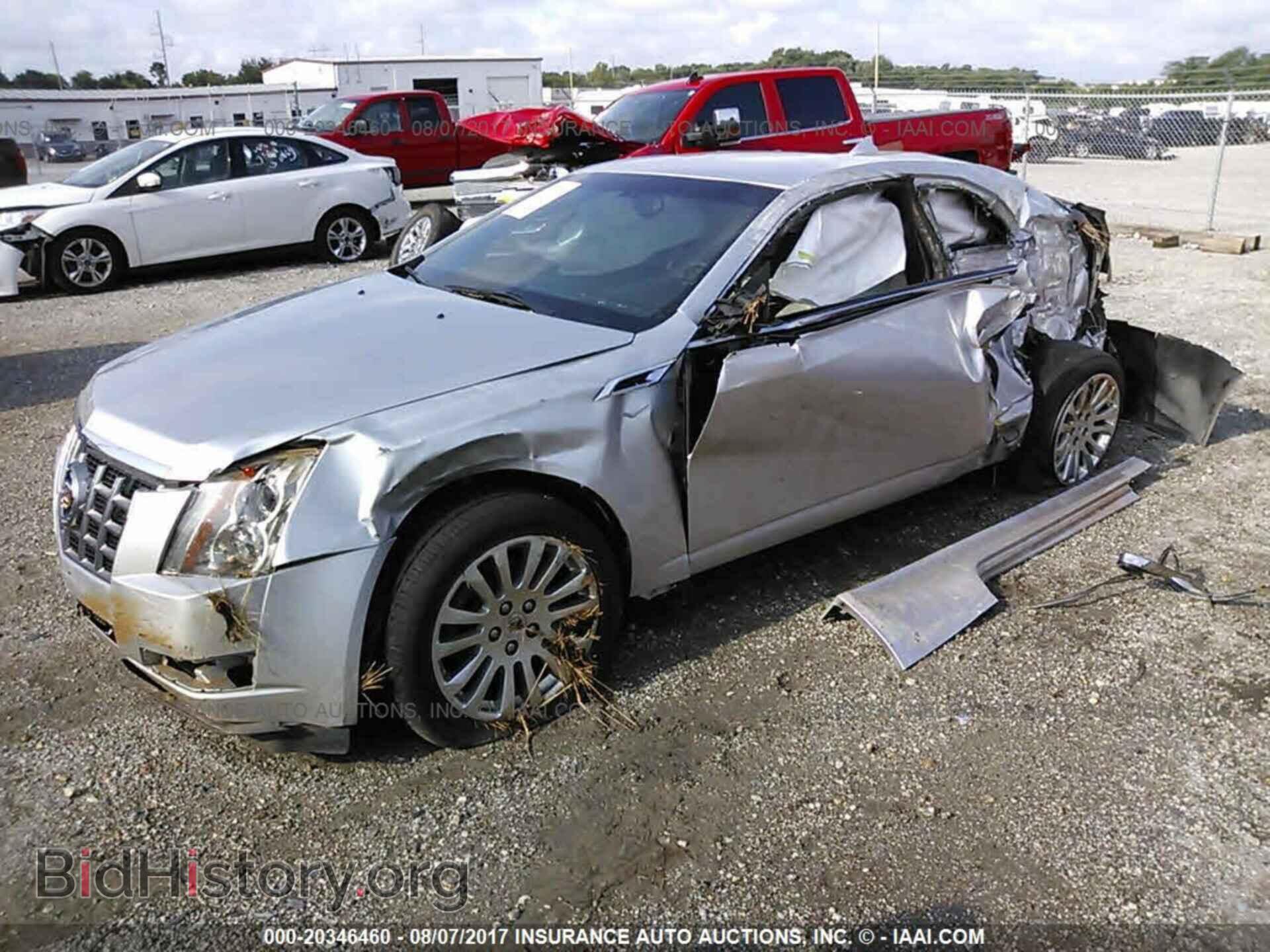 2012 Cadillac Cts - VIN: 1G6DC1E30C0120535 - Фото 2
