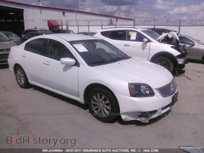 2011 Mitsubishi GALANT, white — VIN 4A32B2FFXBE021483, IAAI