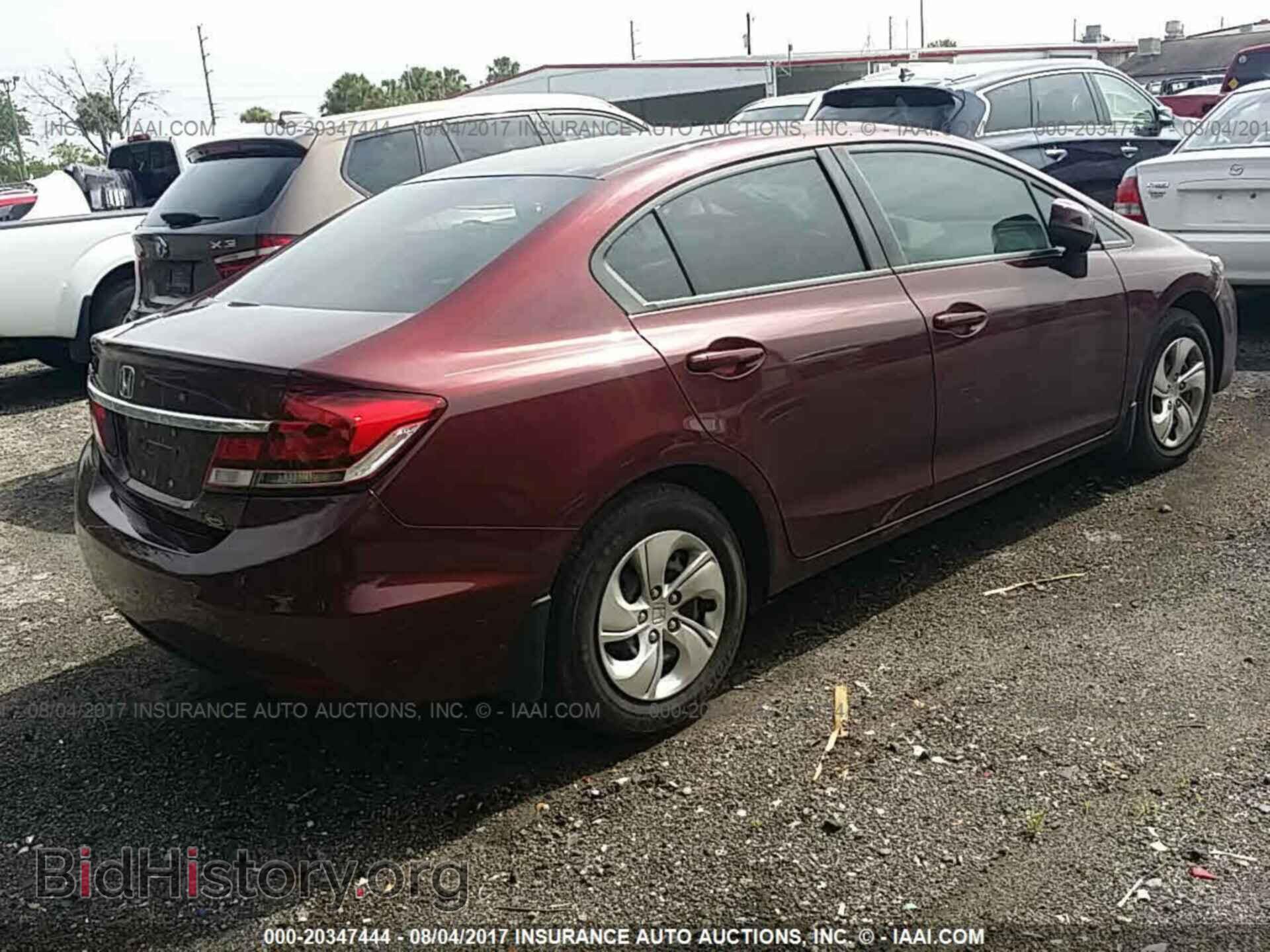 2013 Honda Civic - VIN: 19XFB2F51DE070252 - Фото 4