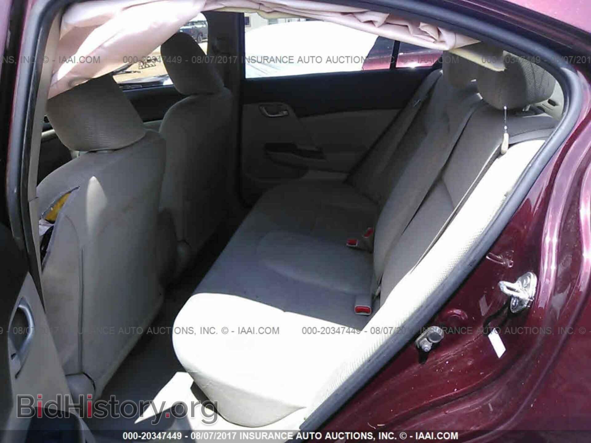 2012 Honda Civic - VIN: 2HGFB2F57CH504727 - Фото 8