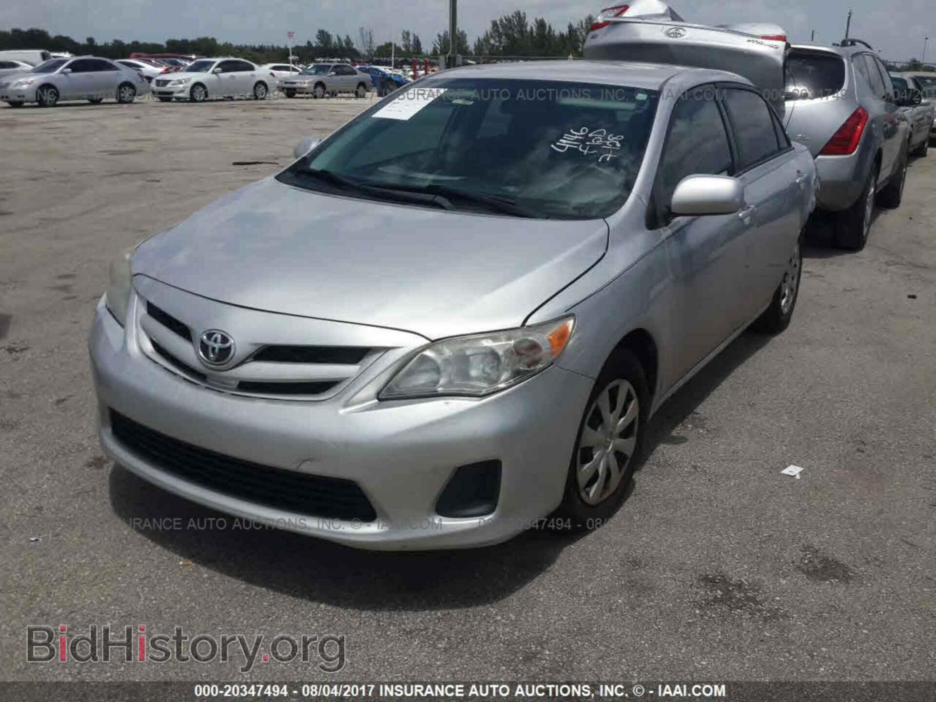 2011 Toyota Corolla - VIN: 2T1BU4EEXBC554146 - Фото 2