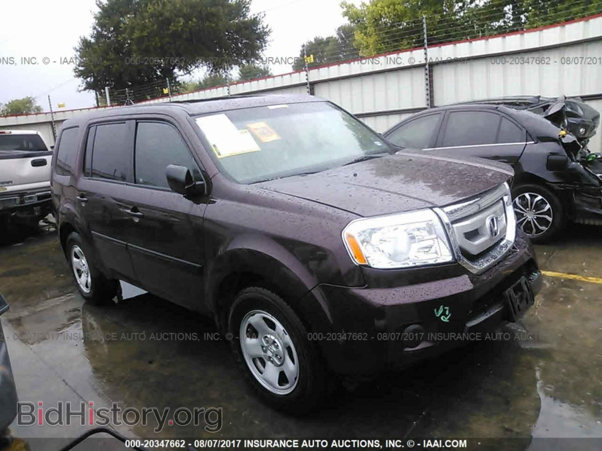 Фотография 5FNYF3H22BB013491 - Honda Pilot 2011