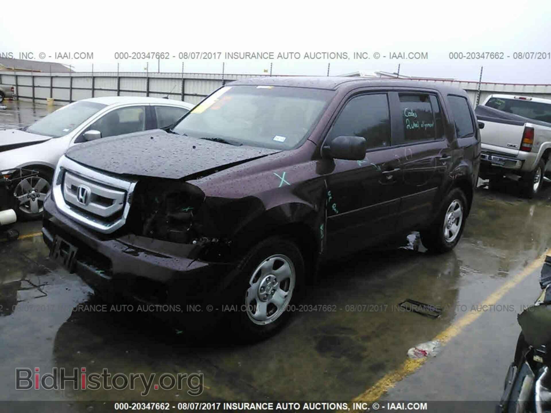 2011 Honda Pilot - VIN: 5FNYF3H22BB013491 - Фото 2