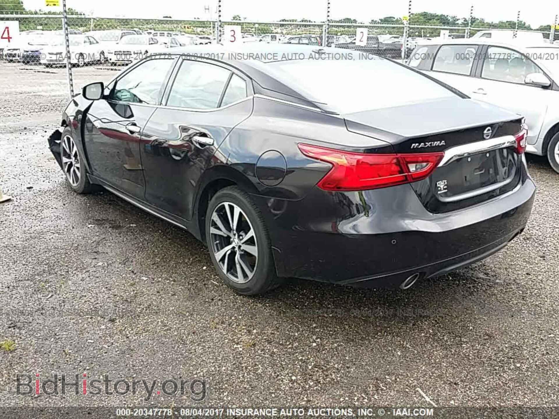 2017 Nissan Maxima - VIN: 1N4AA6AP6HC395947 - Фото 3