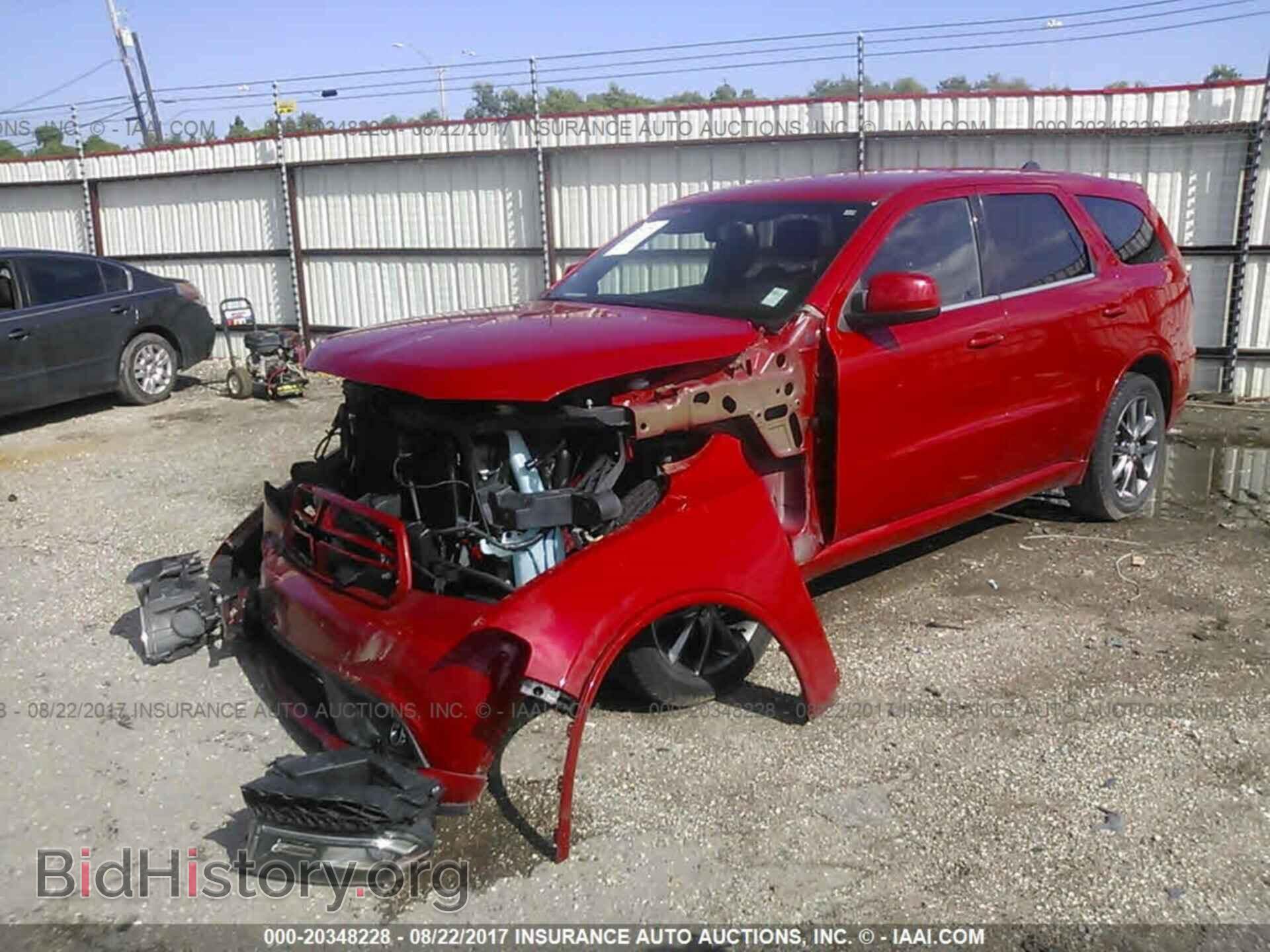 2014 Dodge Durango - VIN: 1C4RDHAGXEC313486 - Photo 2